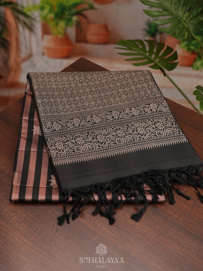 Pale Pink Soft Silk Saree
