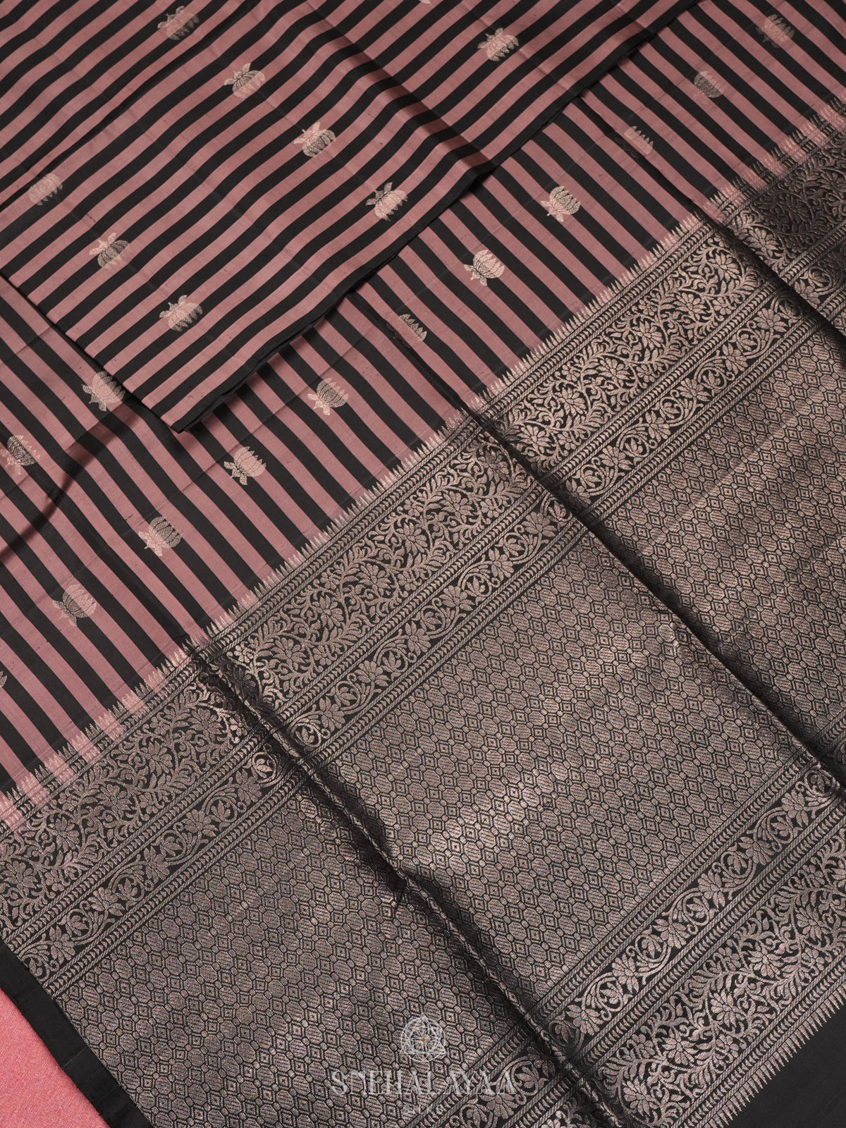Pale Pink Soft Silk Saree