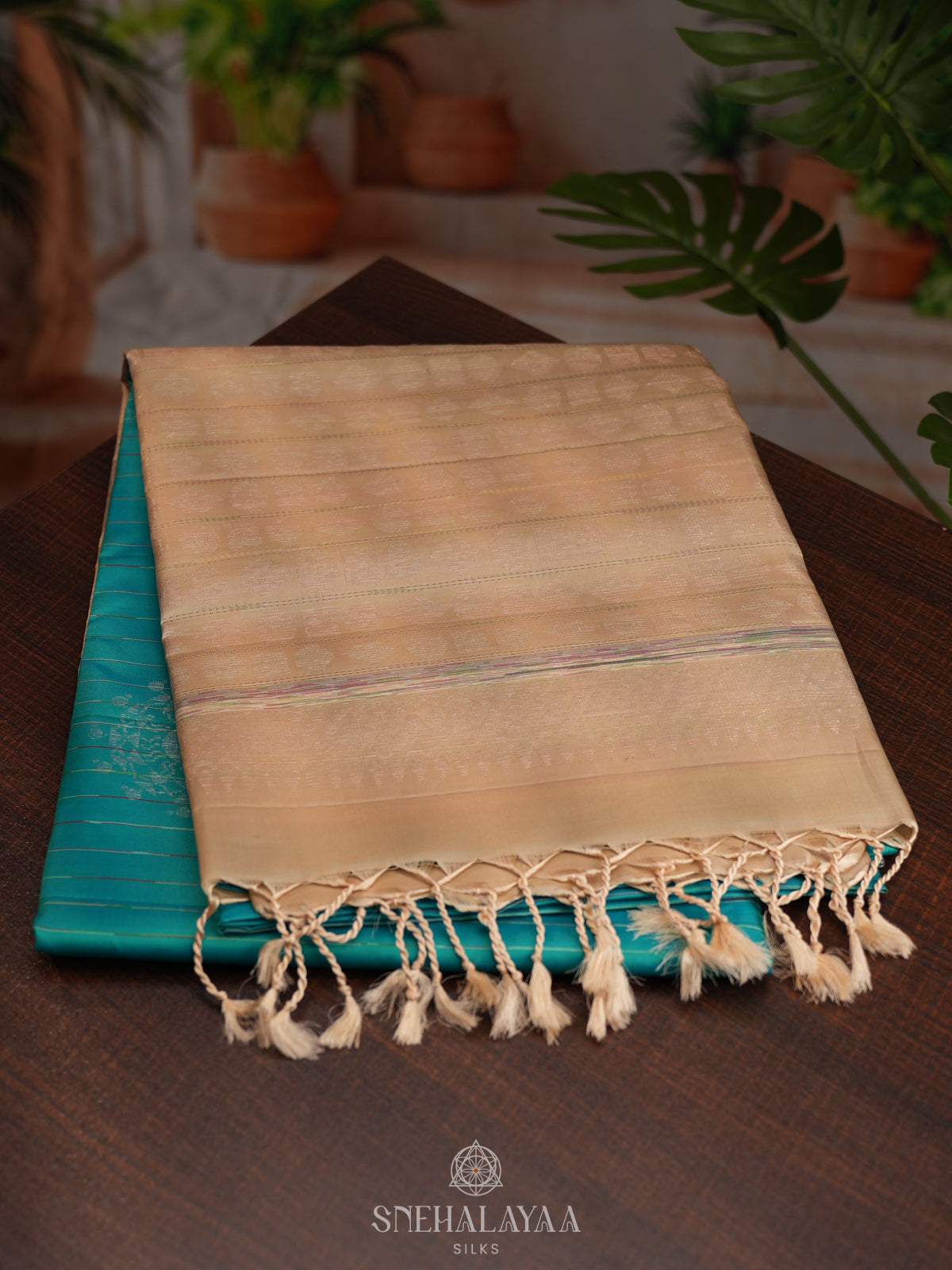 Blue Soft Silk Saree