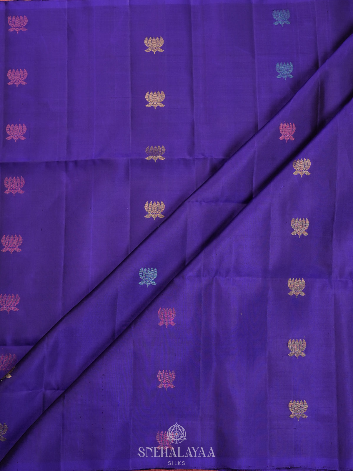 Purple Soft Silk Saree