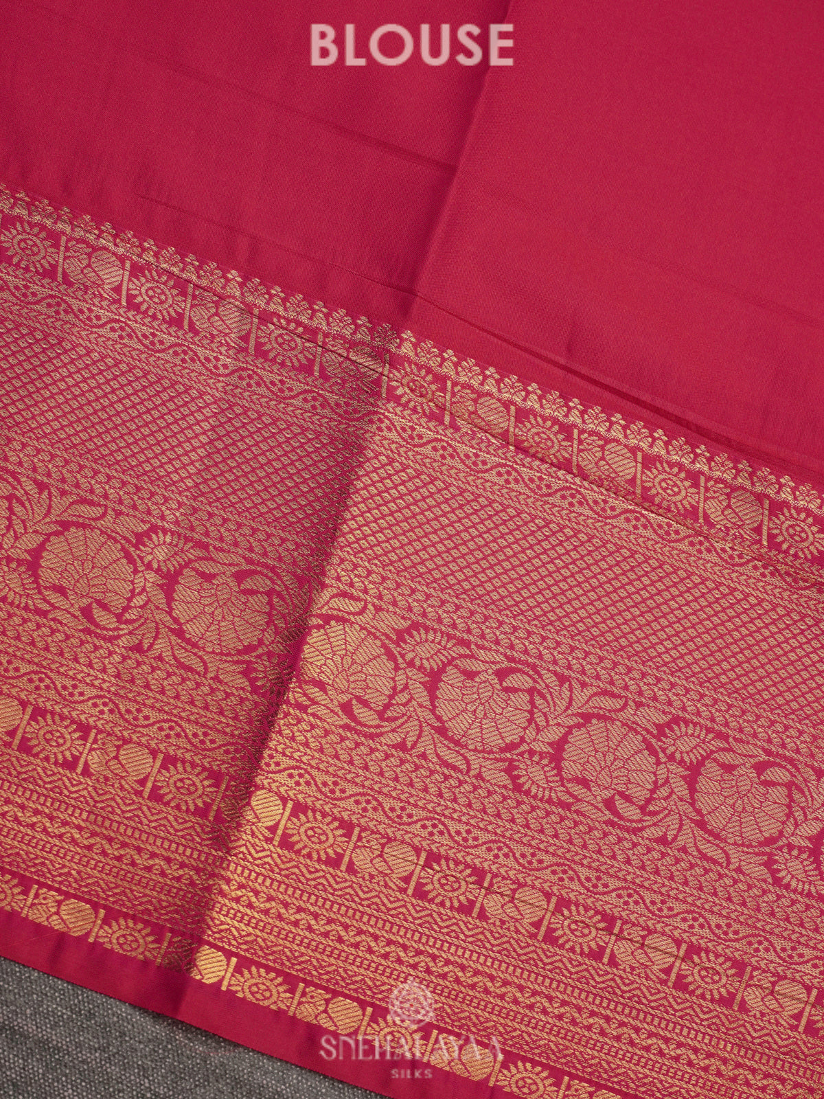 Forest Green Art Silk Saree