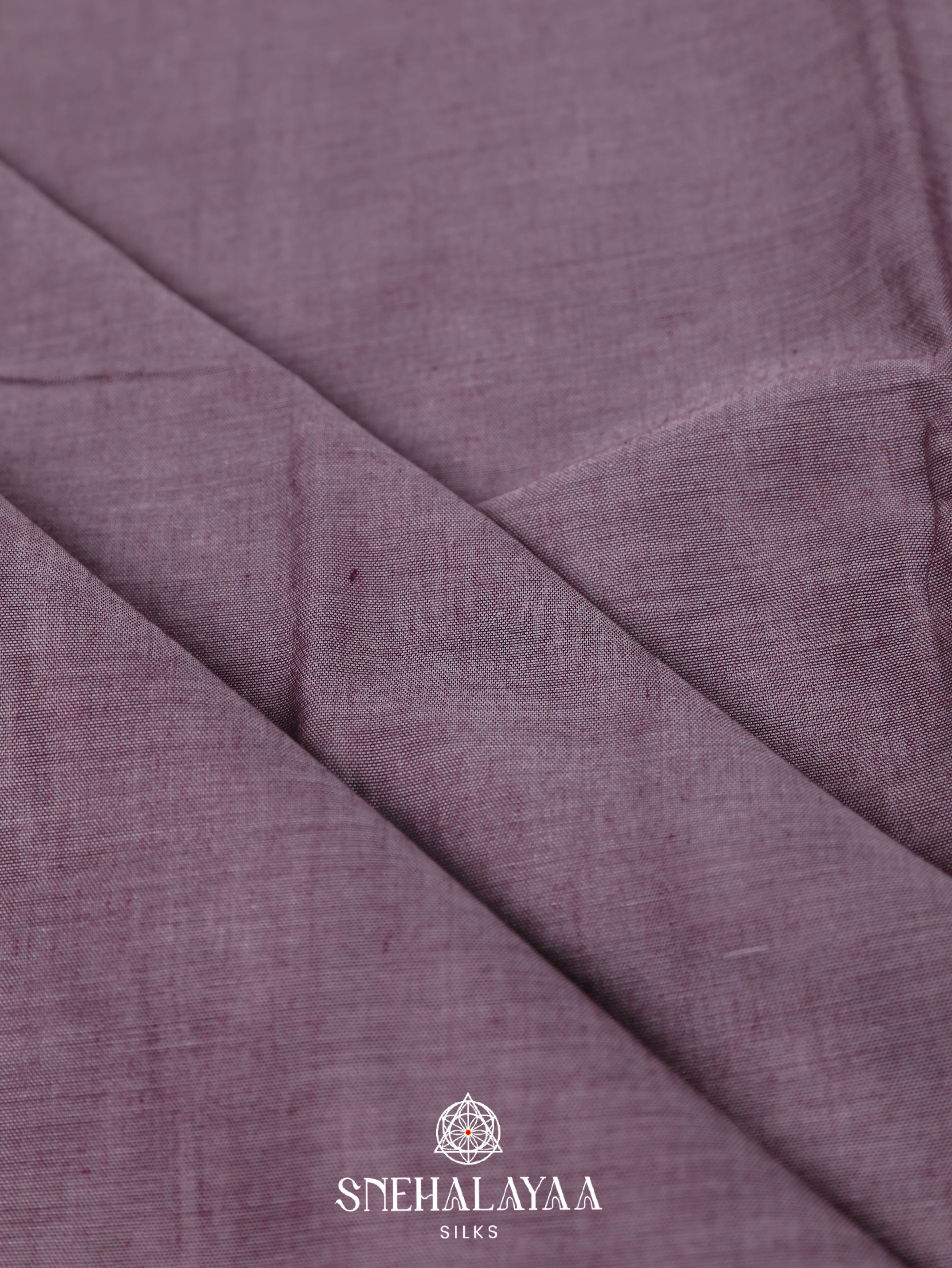 Grey Narayanpet Cotton Saree