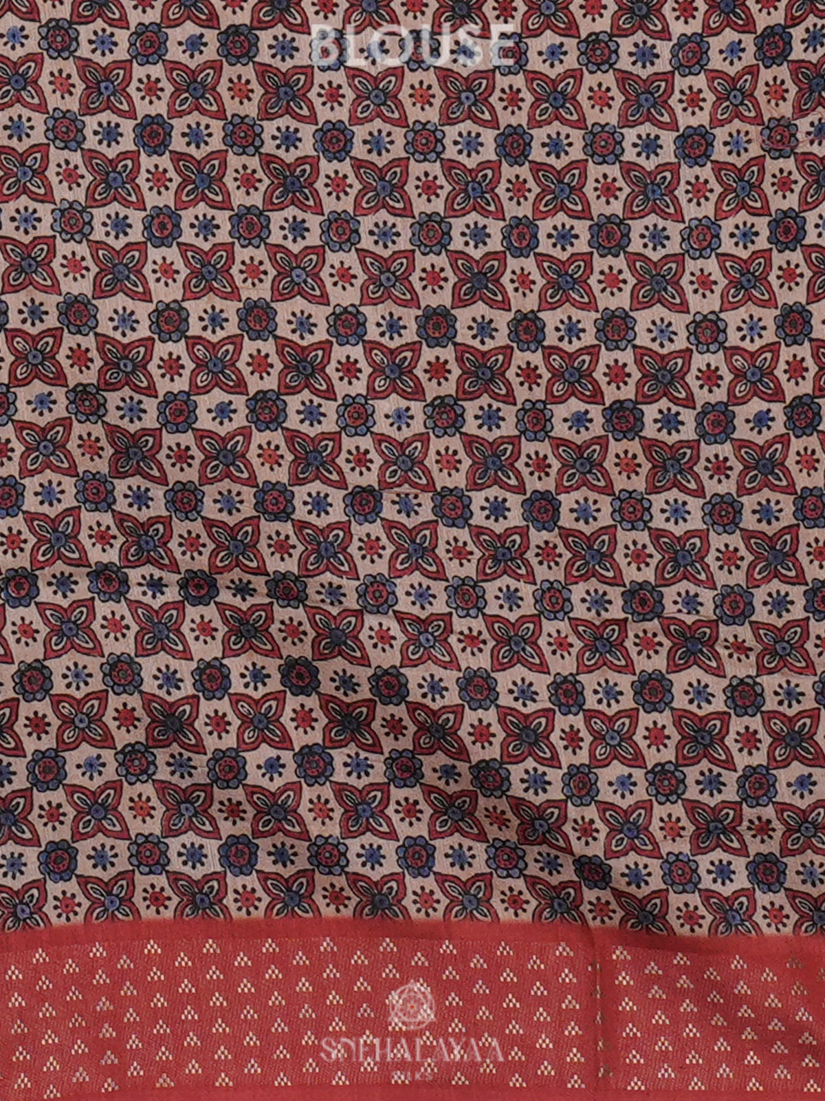 Brown Tussar Saree