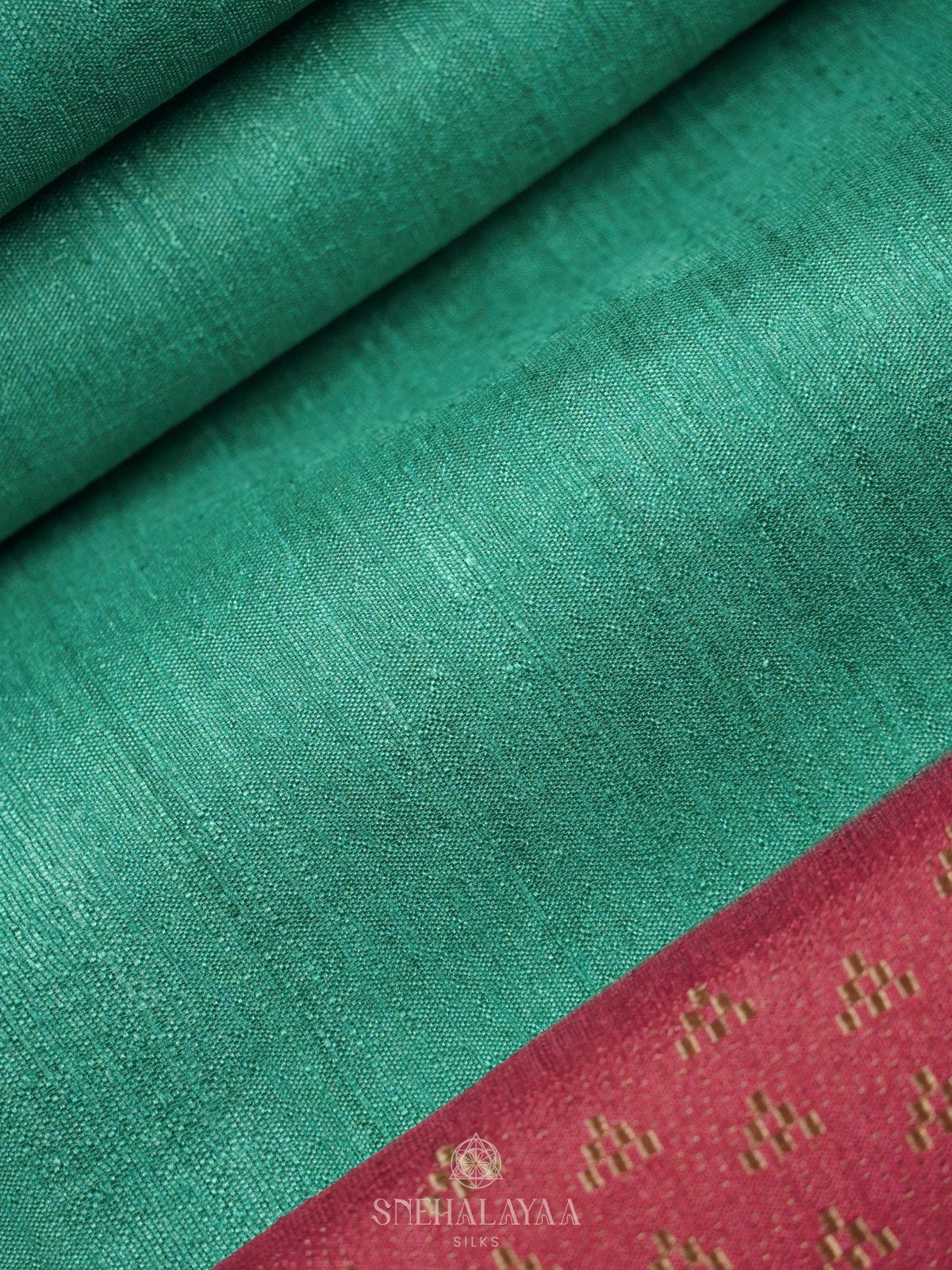 Green Tussar Saree