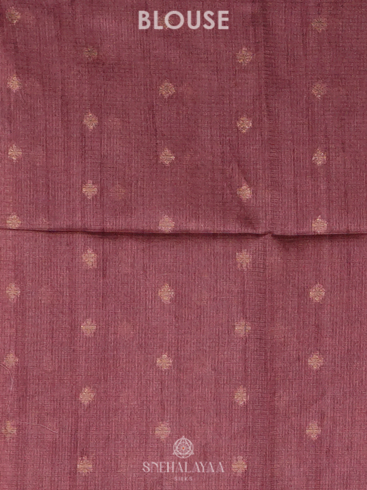 Pink Tussar Saree