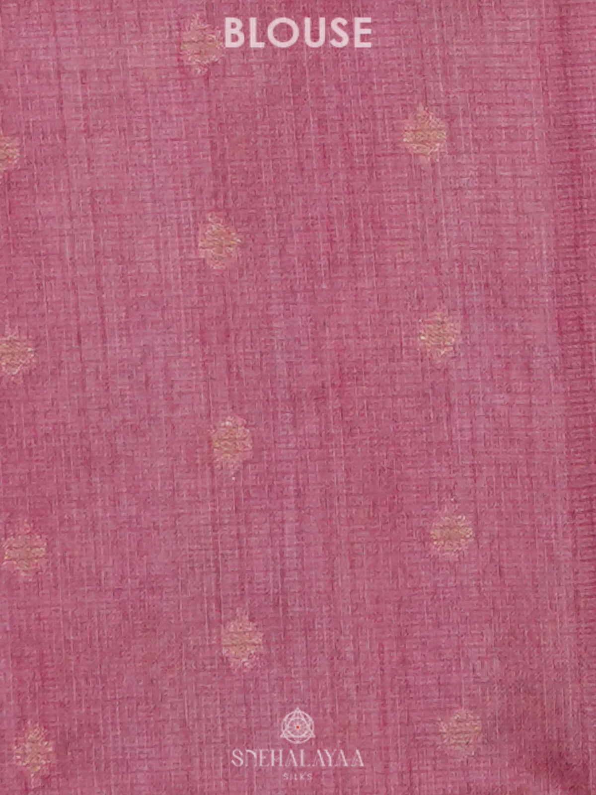 Pale Pink Tussar Saree