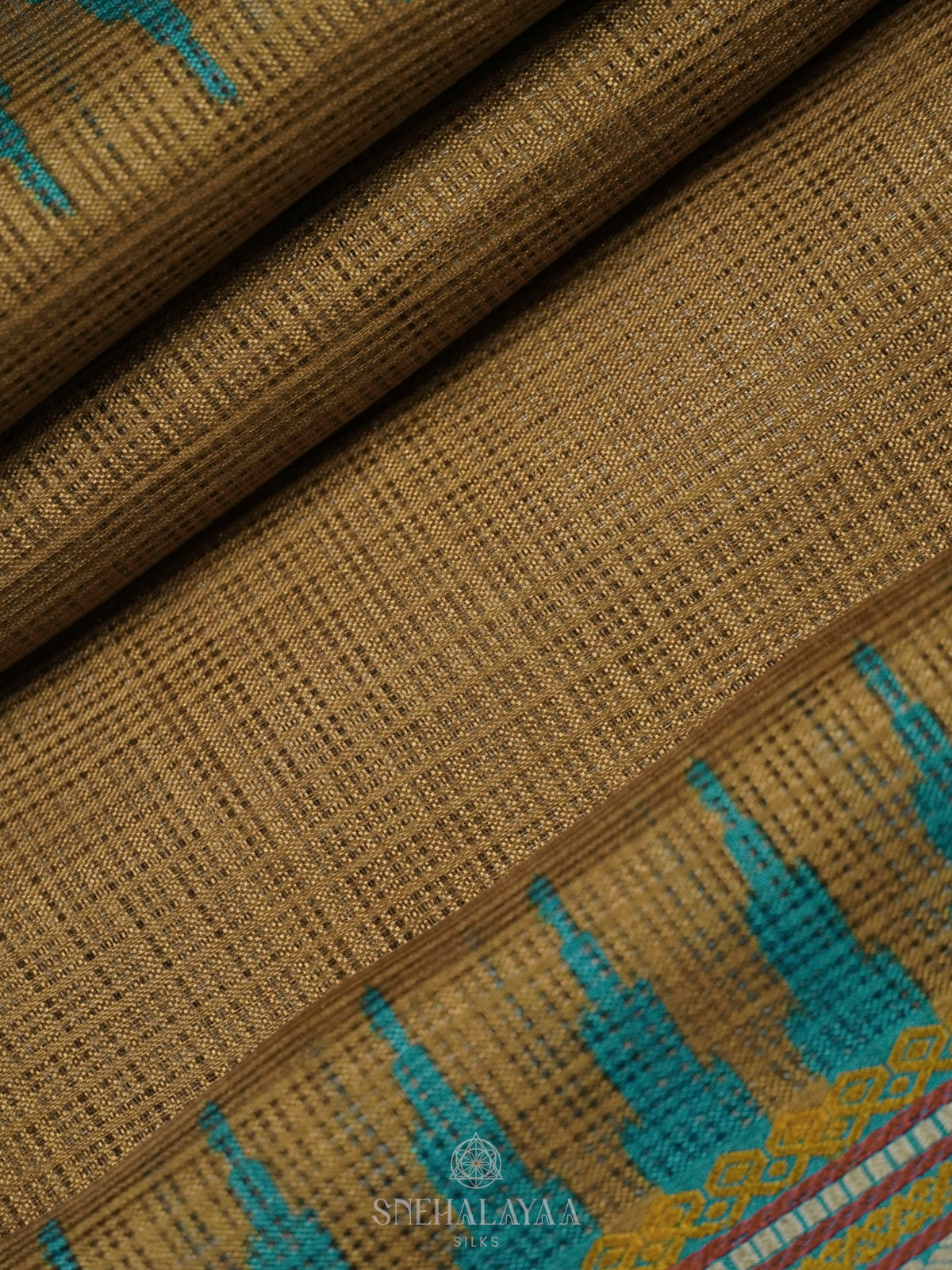 Mustard Kota Saree