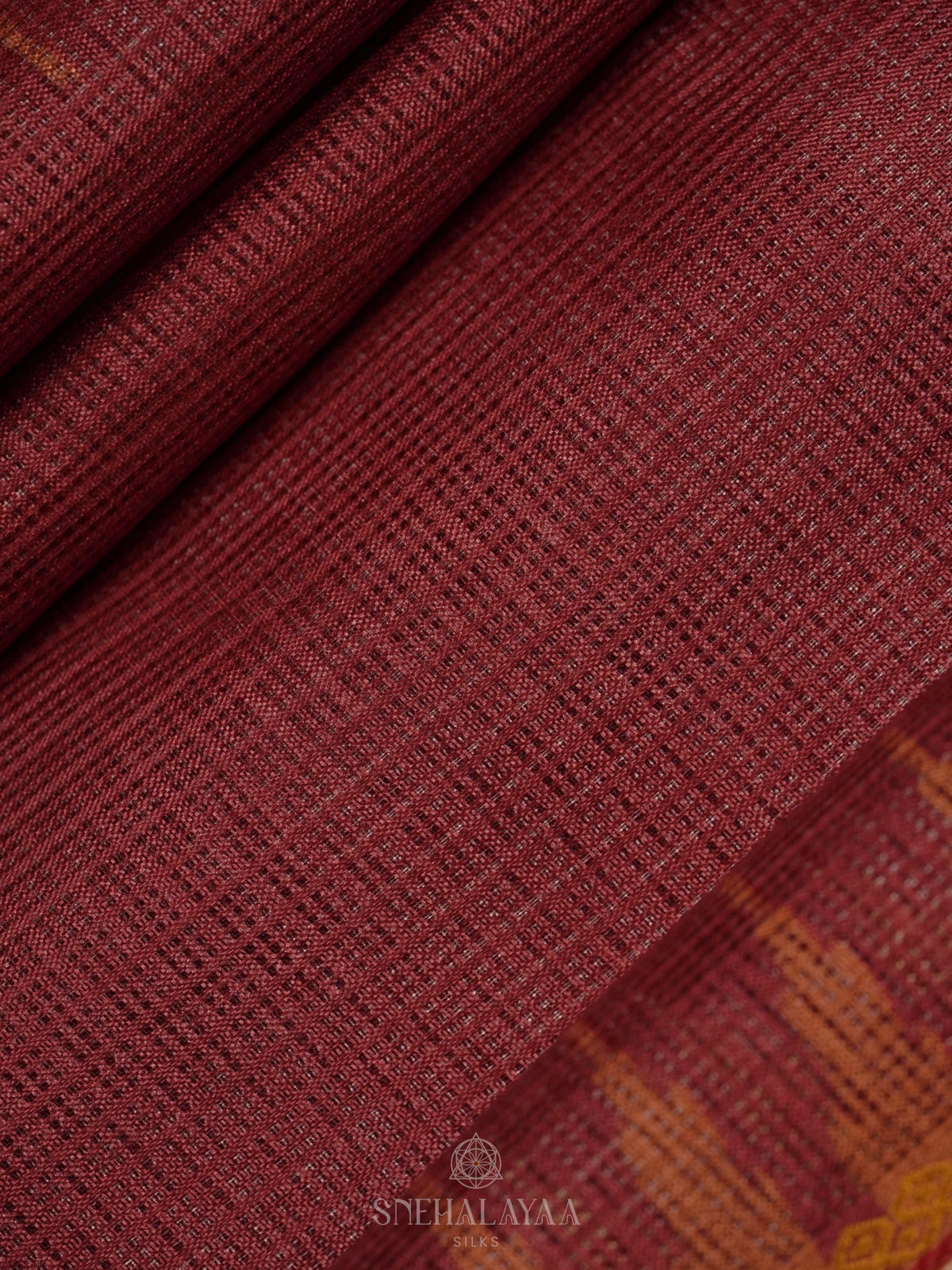 Maroon Kota Saree