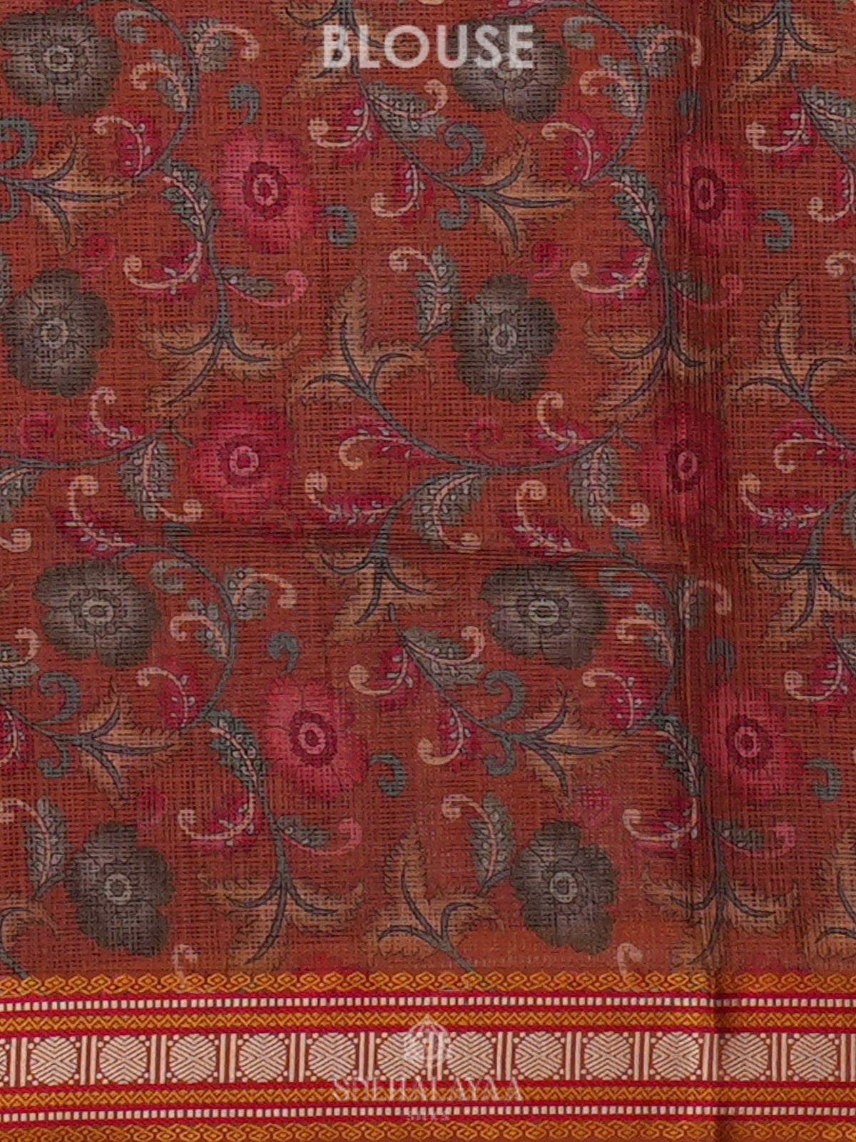 Maroon Kota Saree