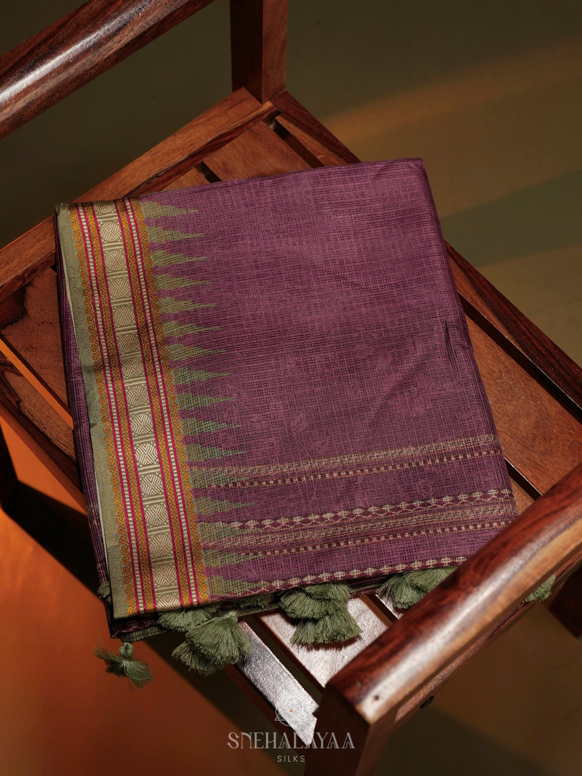 Magenta Kota Saree