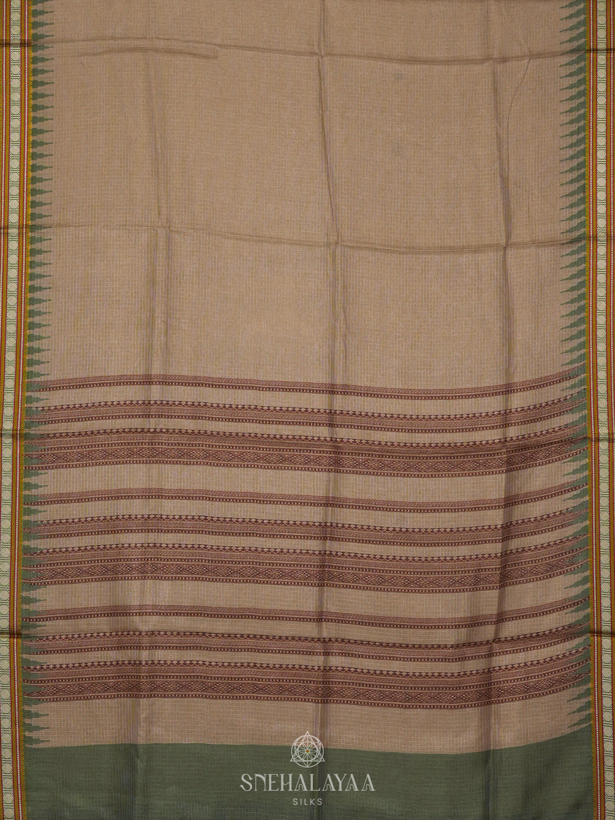 Brown Kota Saree