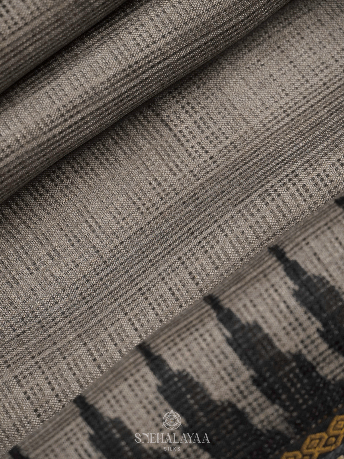 Grey Kota Saree