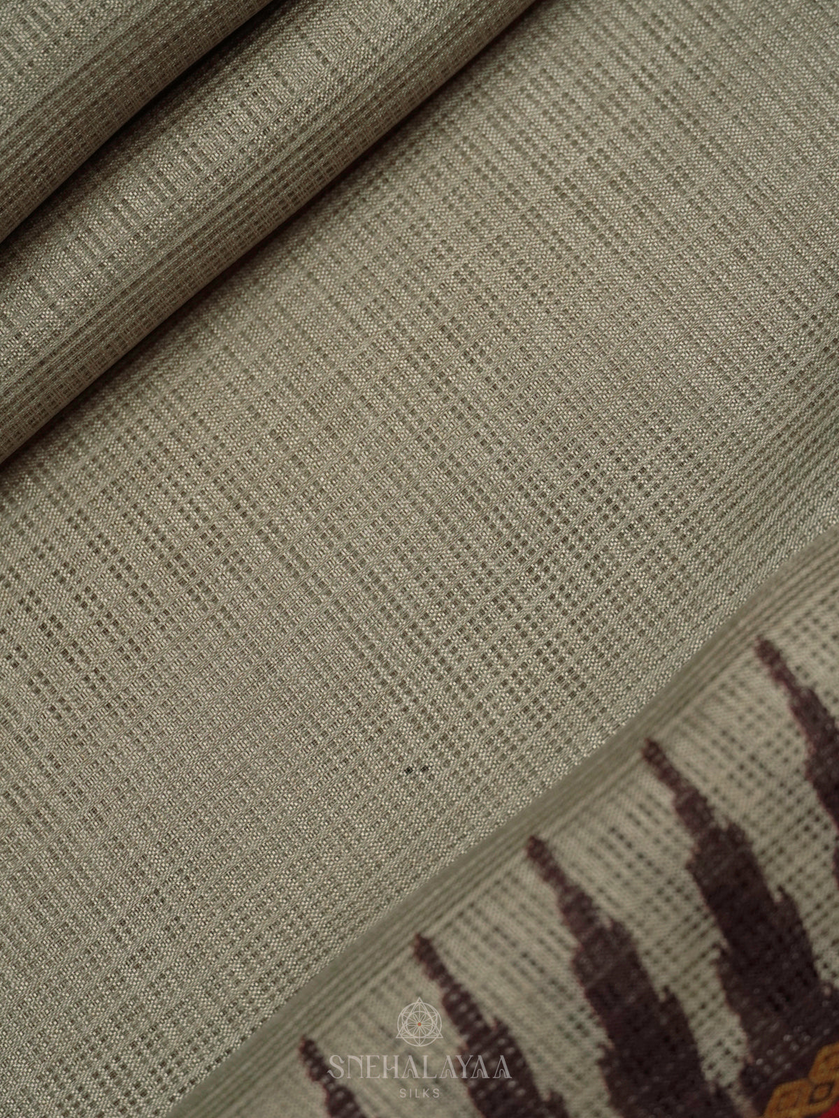 Grey Kota Saree