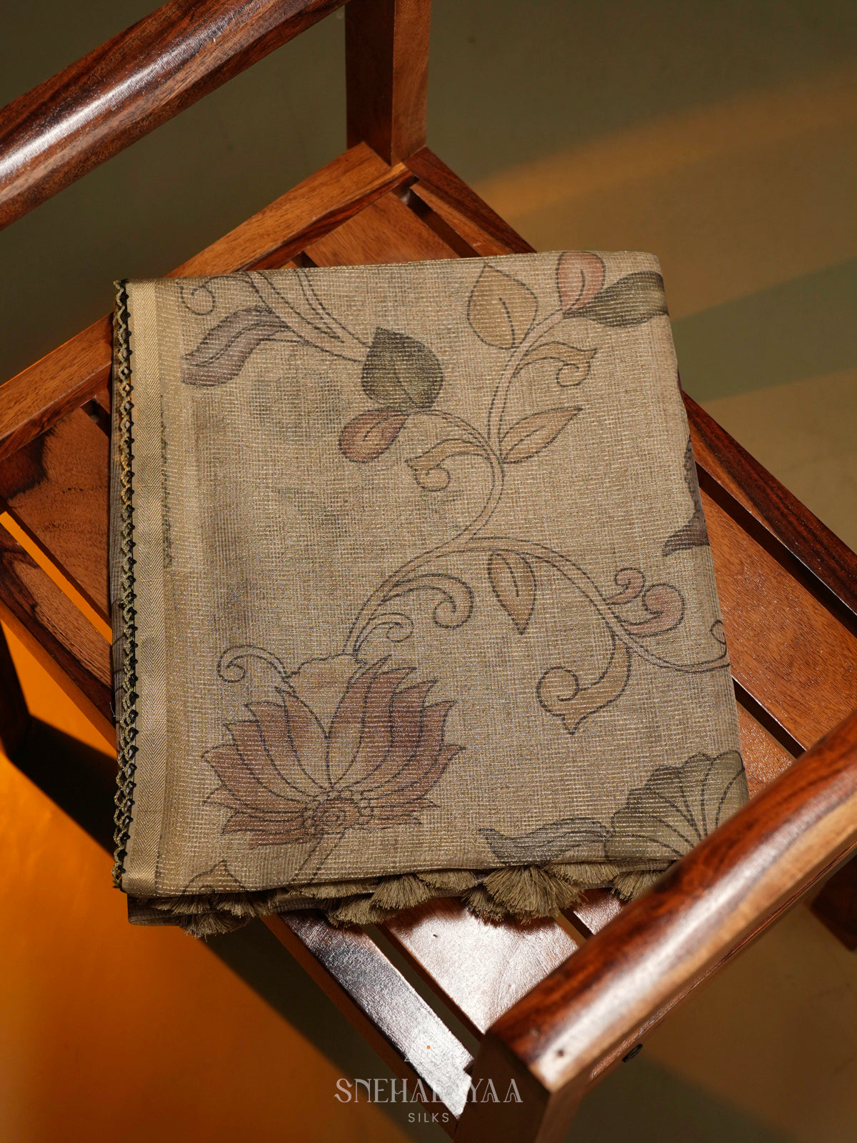 Brown Kota Saree