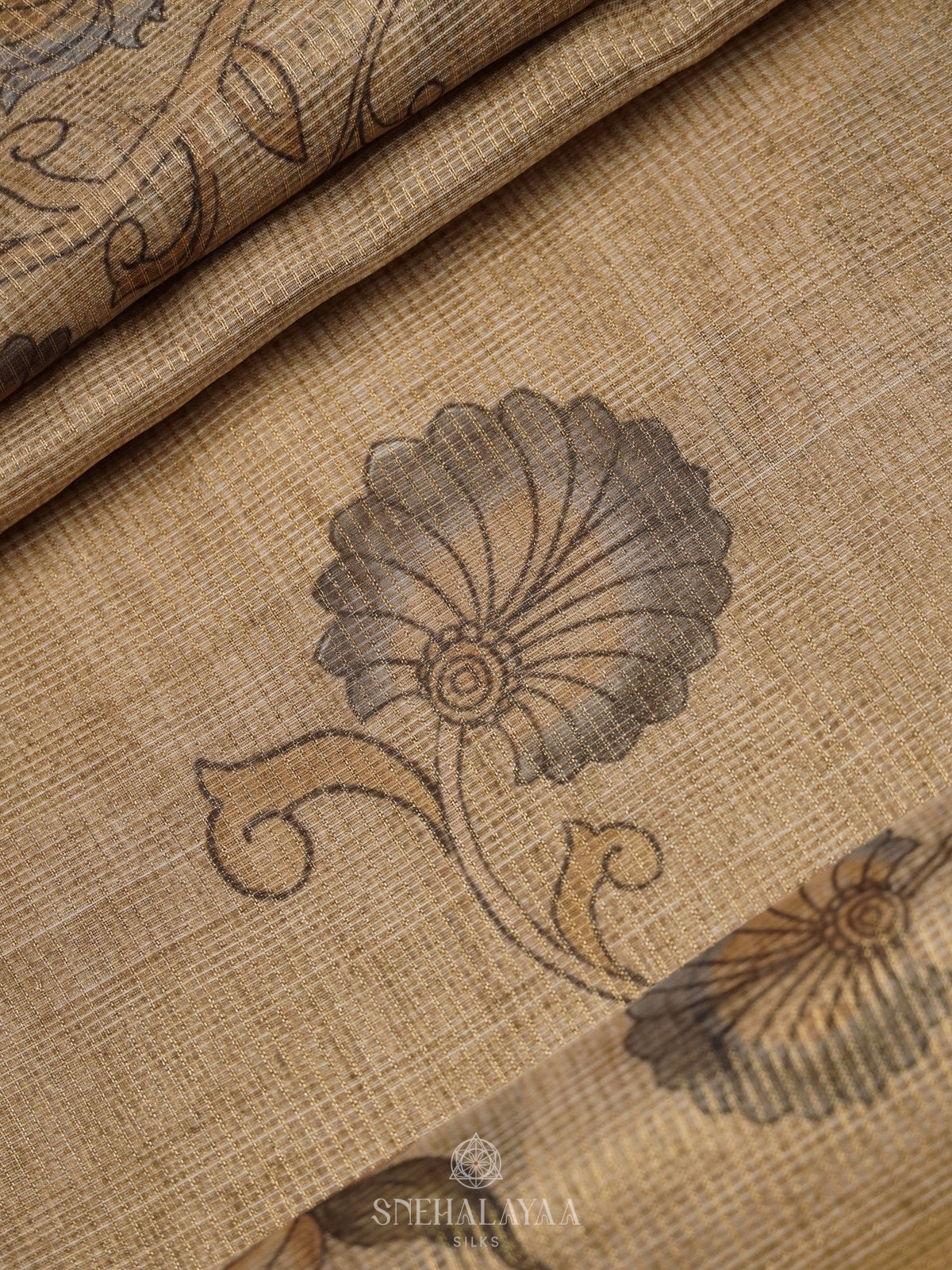 Brown Kota Saree