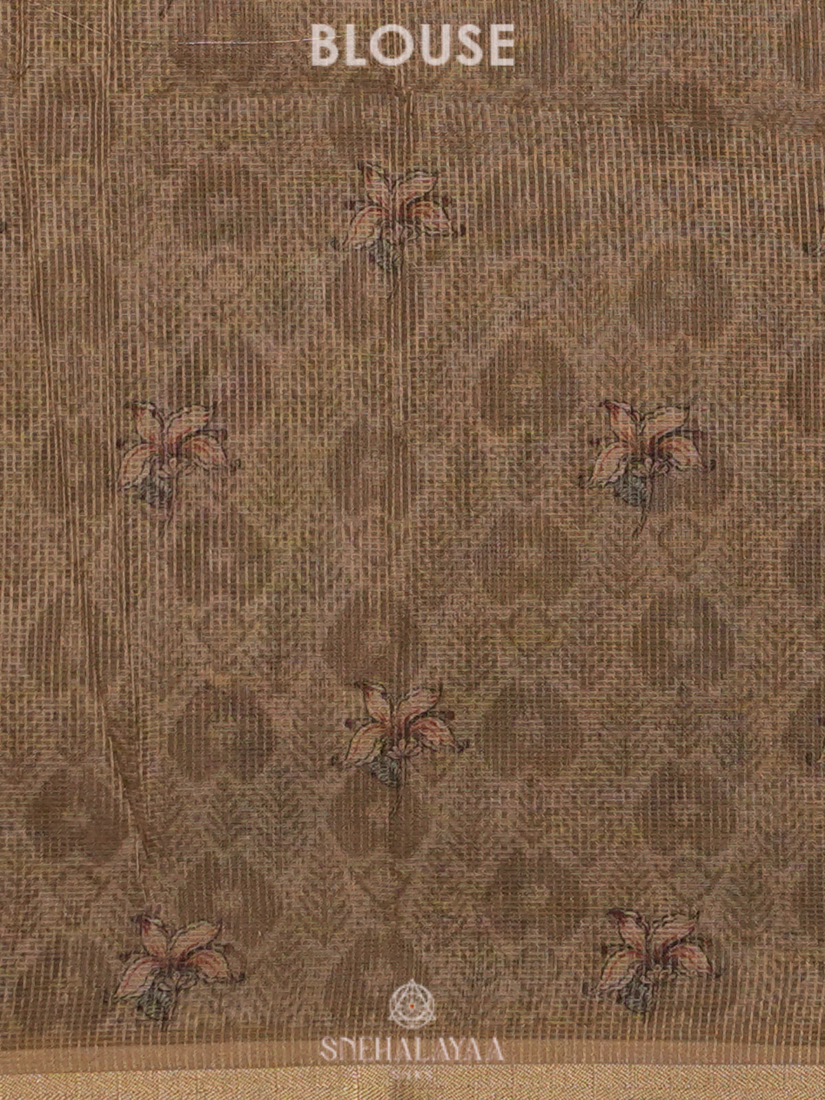 Brown Kota Saree