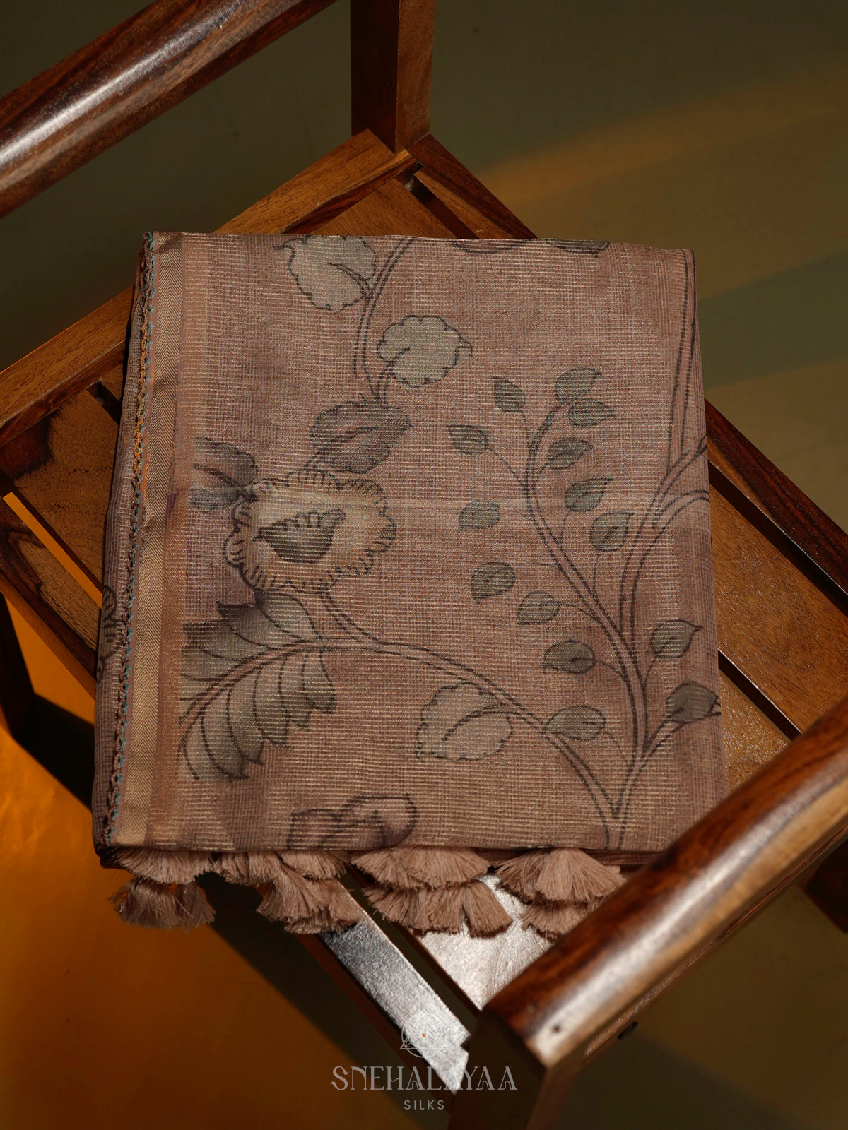 Brown Kota Saree