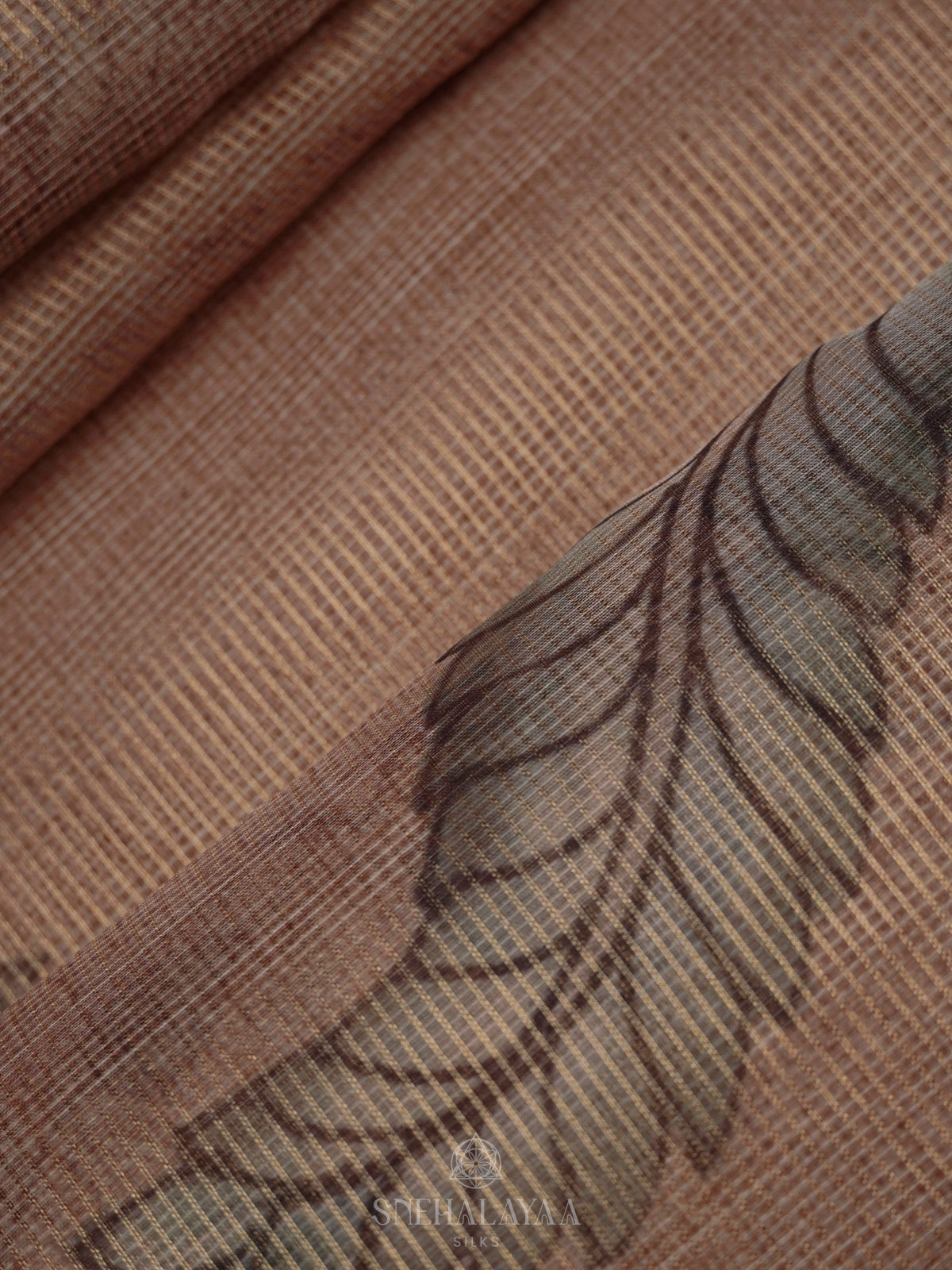 Brown Kota Saree