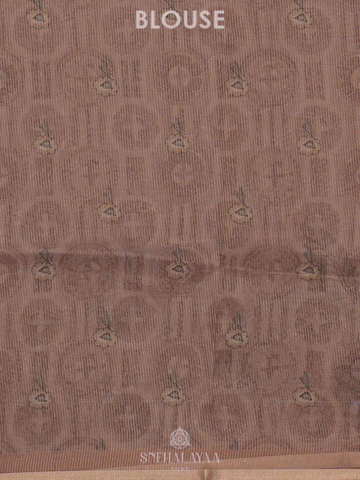 Brown Kota Saree