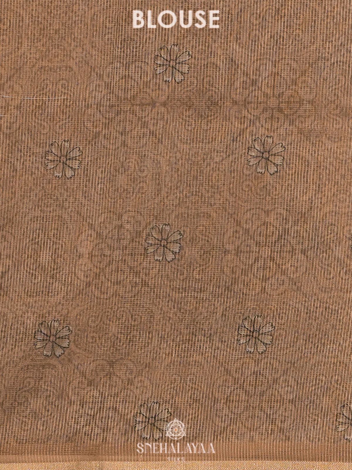 Brown Kota Saree