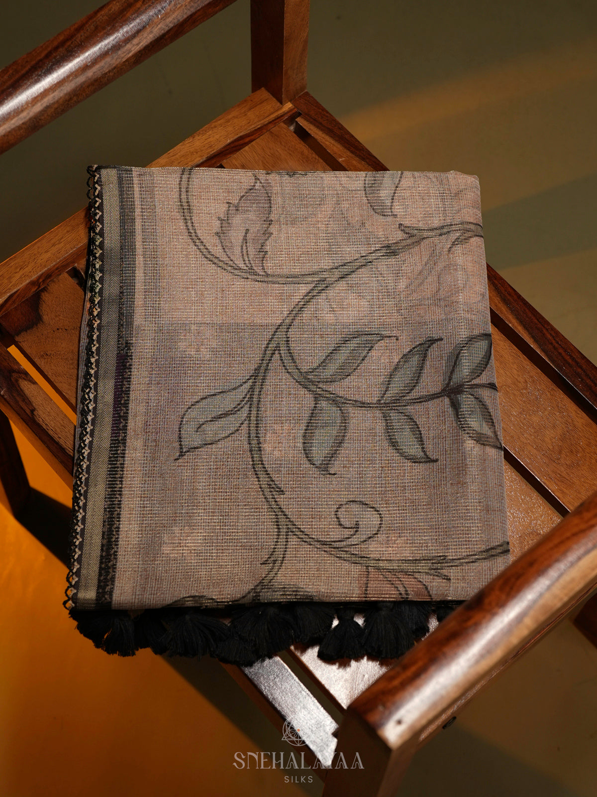 Brown Kota Saree