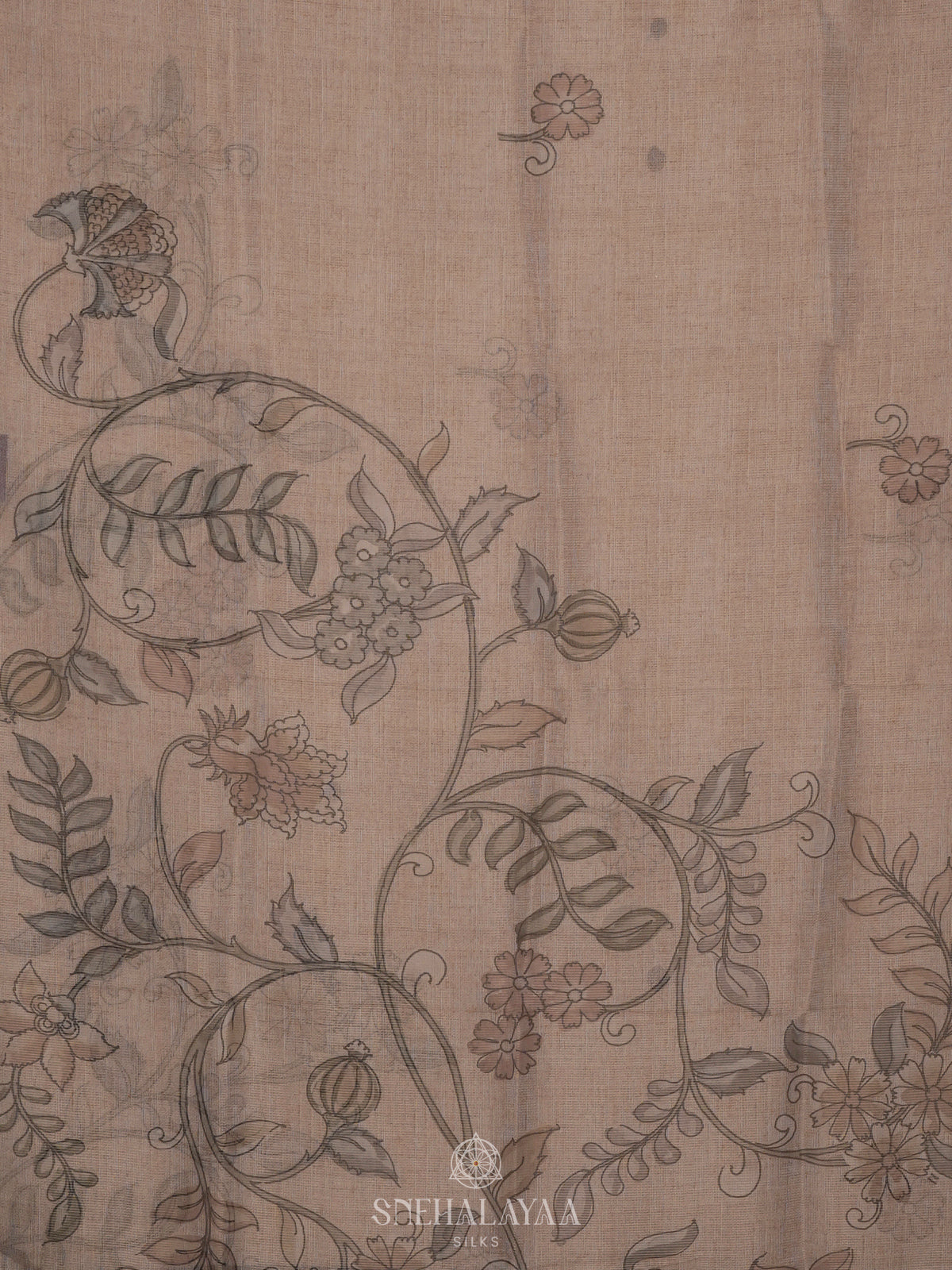 Brown Kota Saree