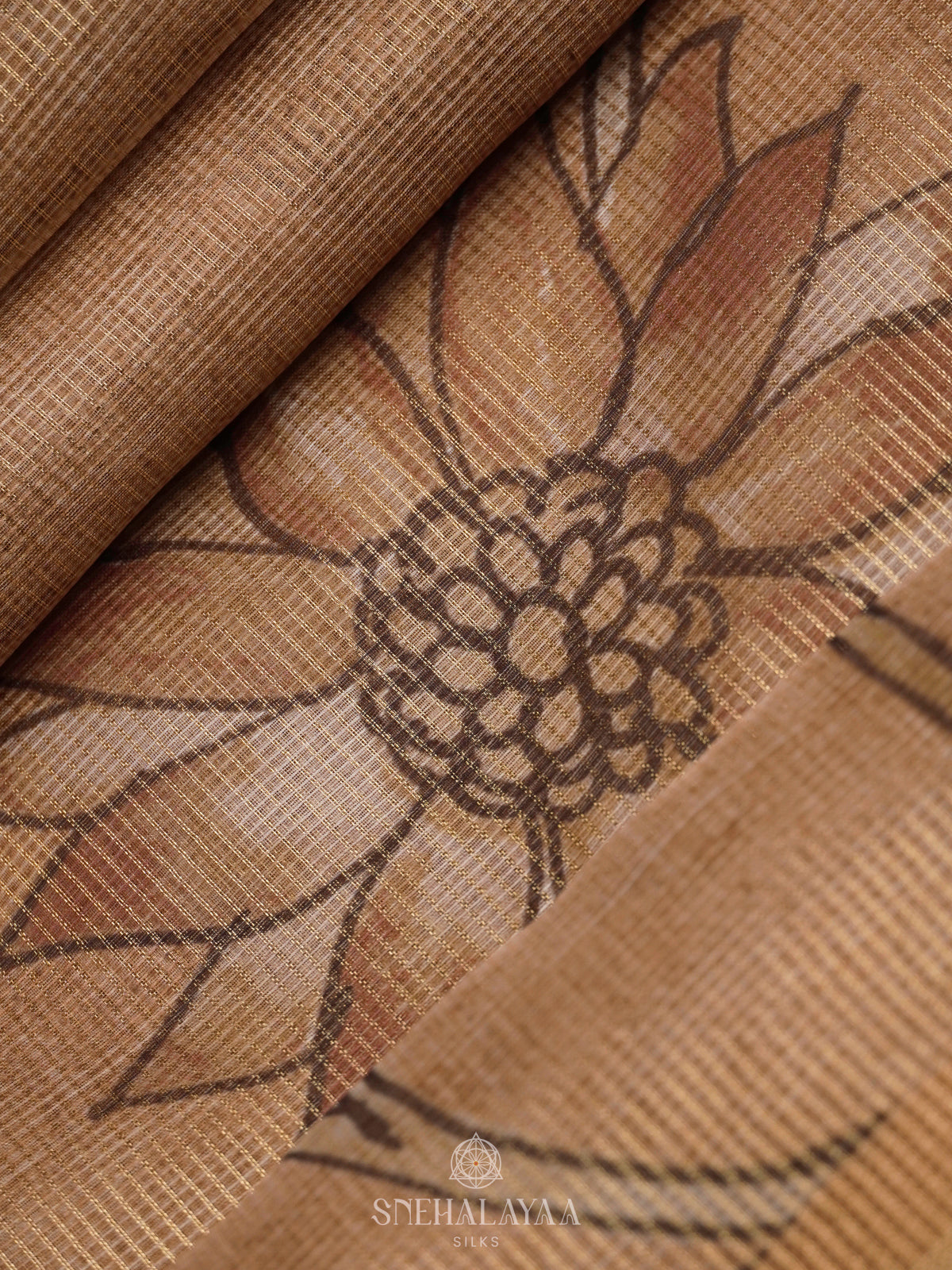 Brown Kota Saree