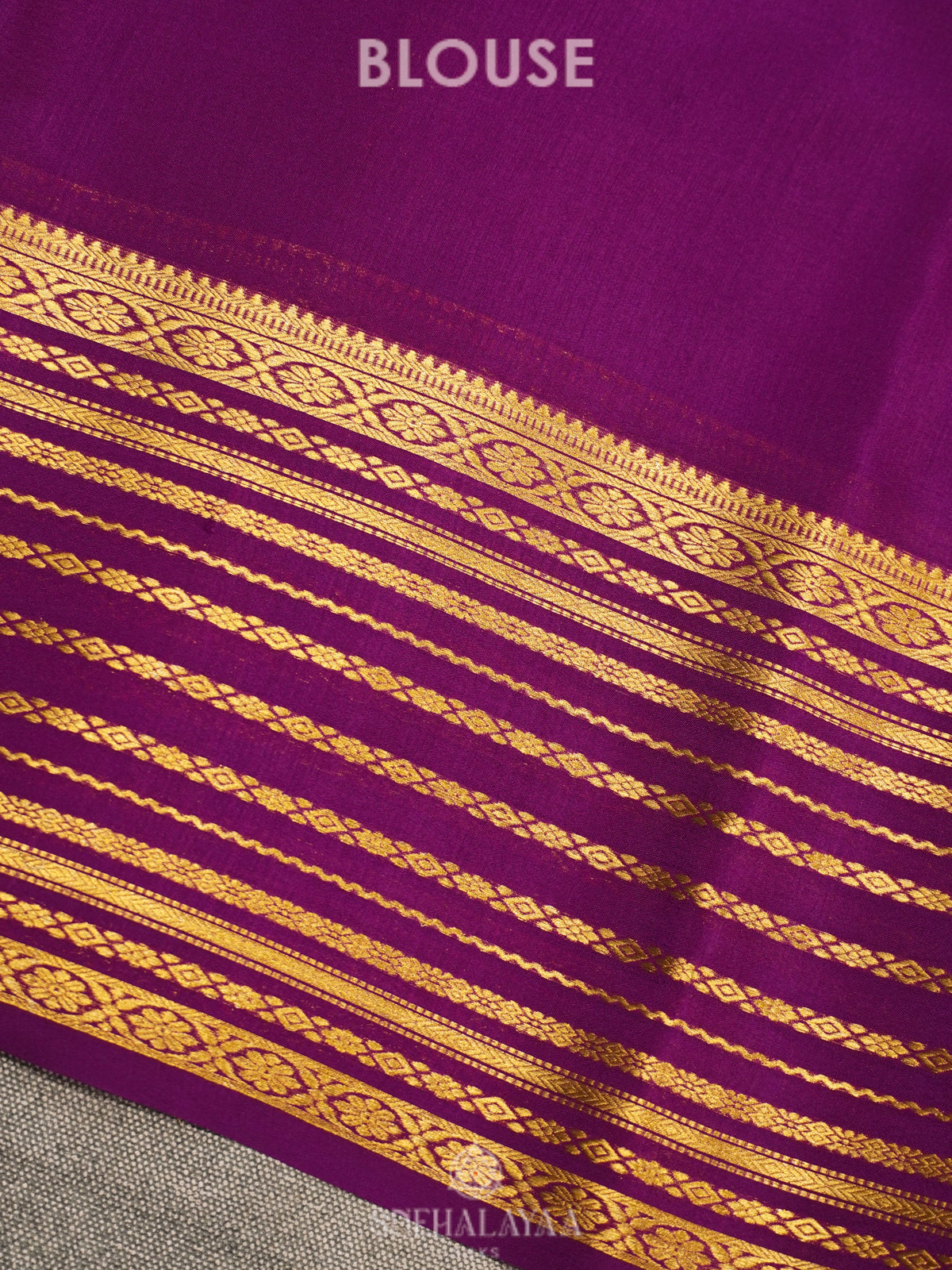 Pink Mysore Crepe Silk Saree