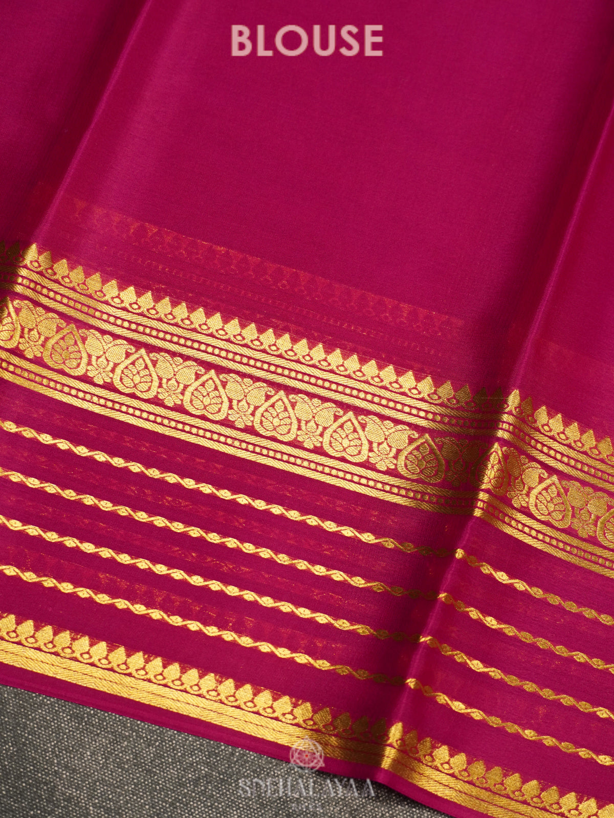 Green Mysore Crepe Silk Saree