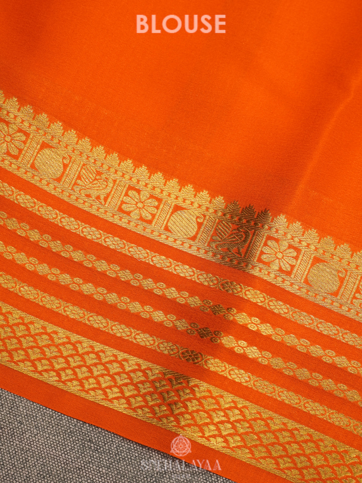 Cream Mysore Crepe Silk Saree