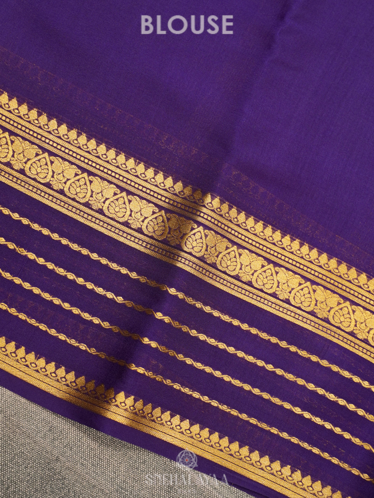 Mango Yellow Mysore Crepe Silk Saree