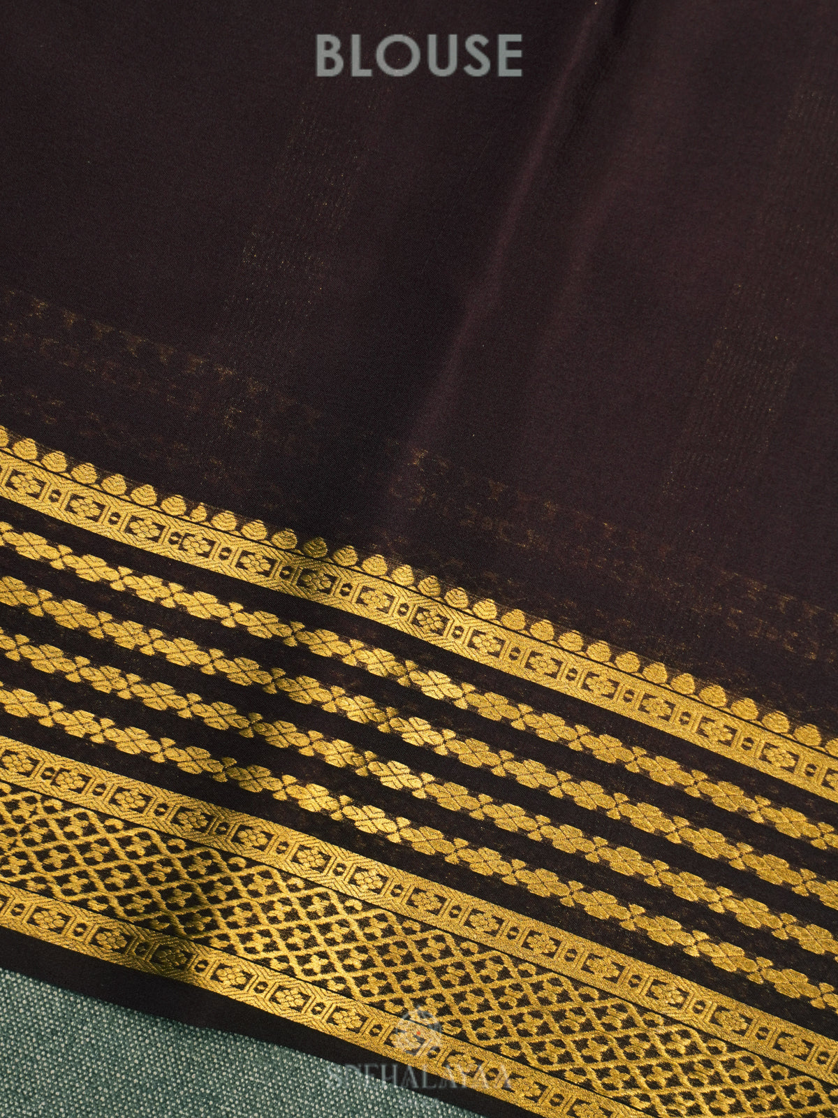 Mango Yellow Mysore Crepe Silk Saree