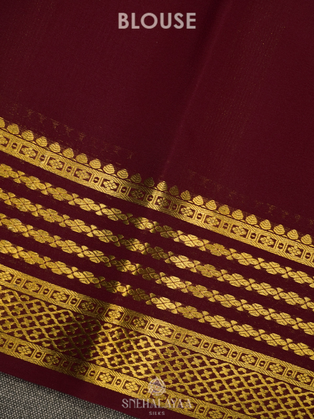 Mango Yellow Mysore Crepe Silk Saree