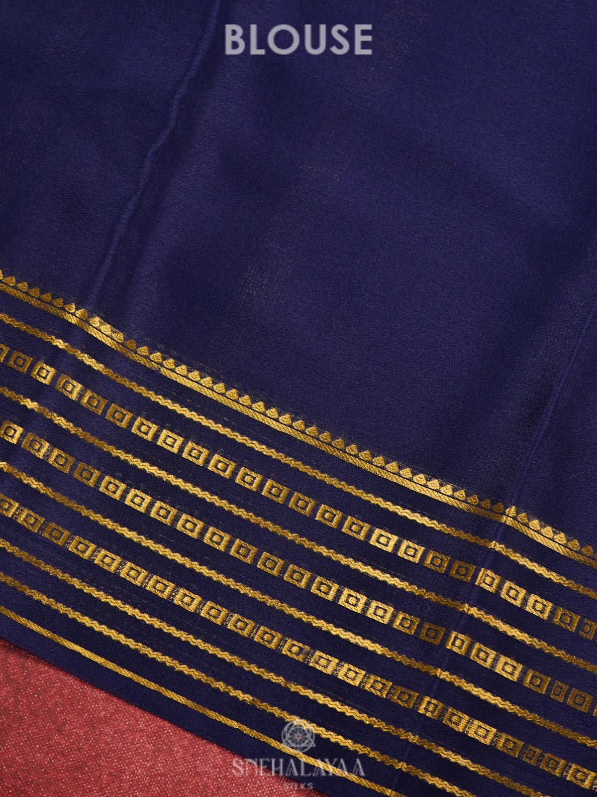 Plum Mysore Crepe Silk Saree