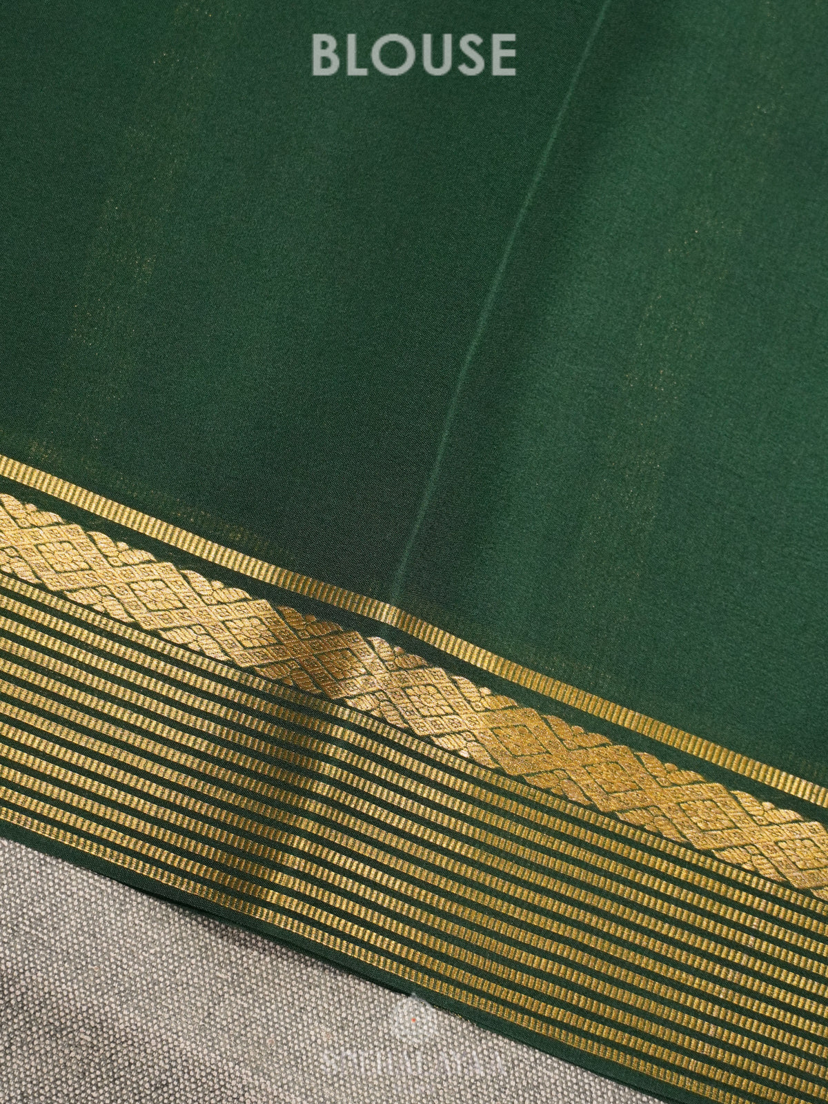 Coffee Brown Mysore Crepe Silk Saree