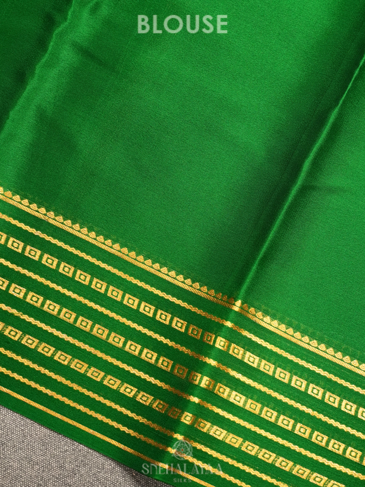 Black Mysore Crepe Silk Saree