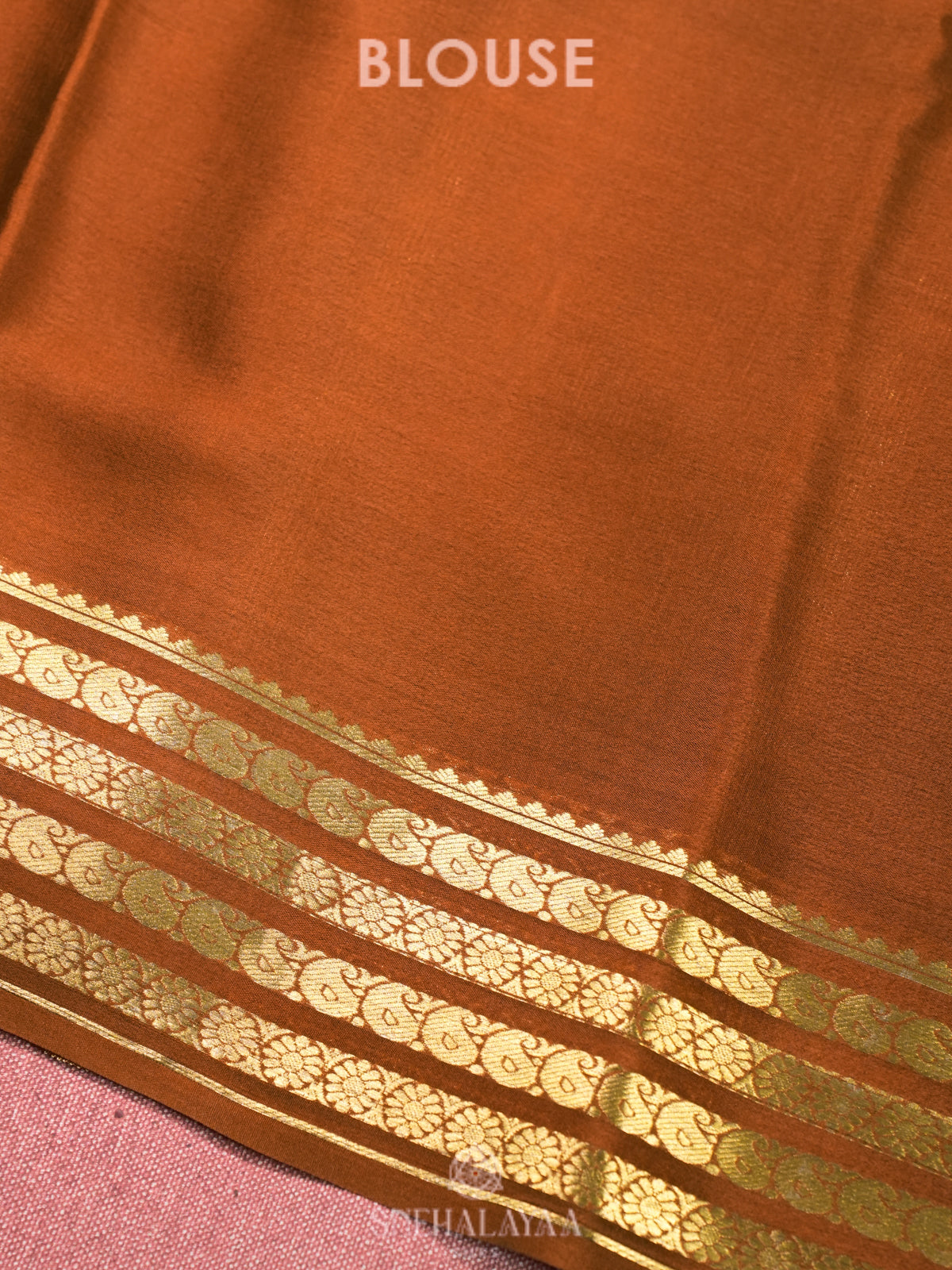 Forest Green Mysore Crepe Silk Saree