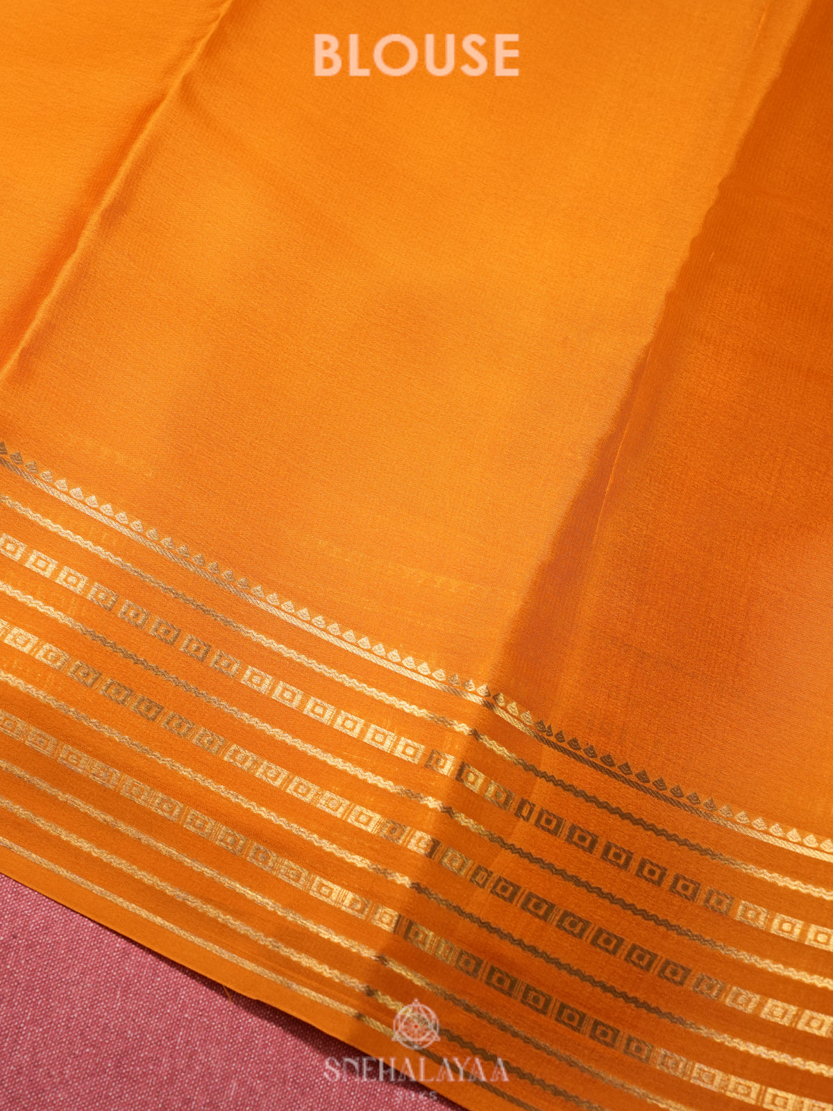 Chocolate Brown Mysore Crepe Silk Saree