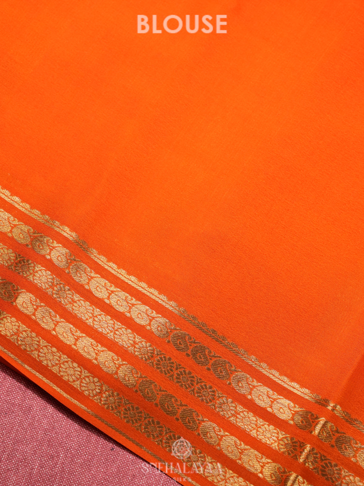 Pink Mysore Crepe Silk Saree