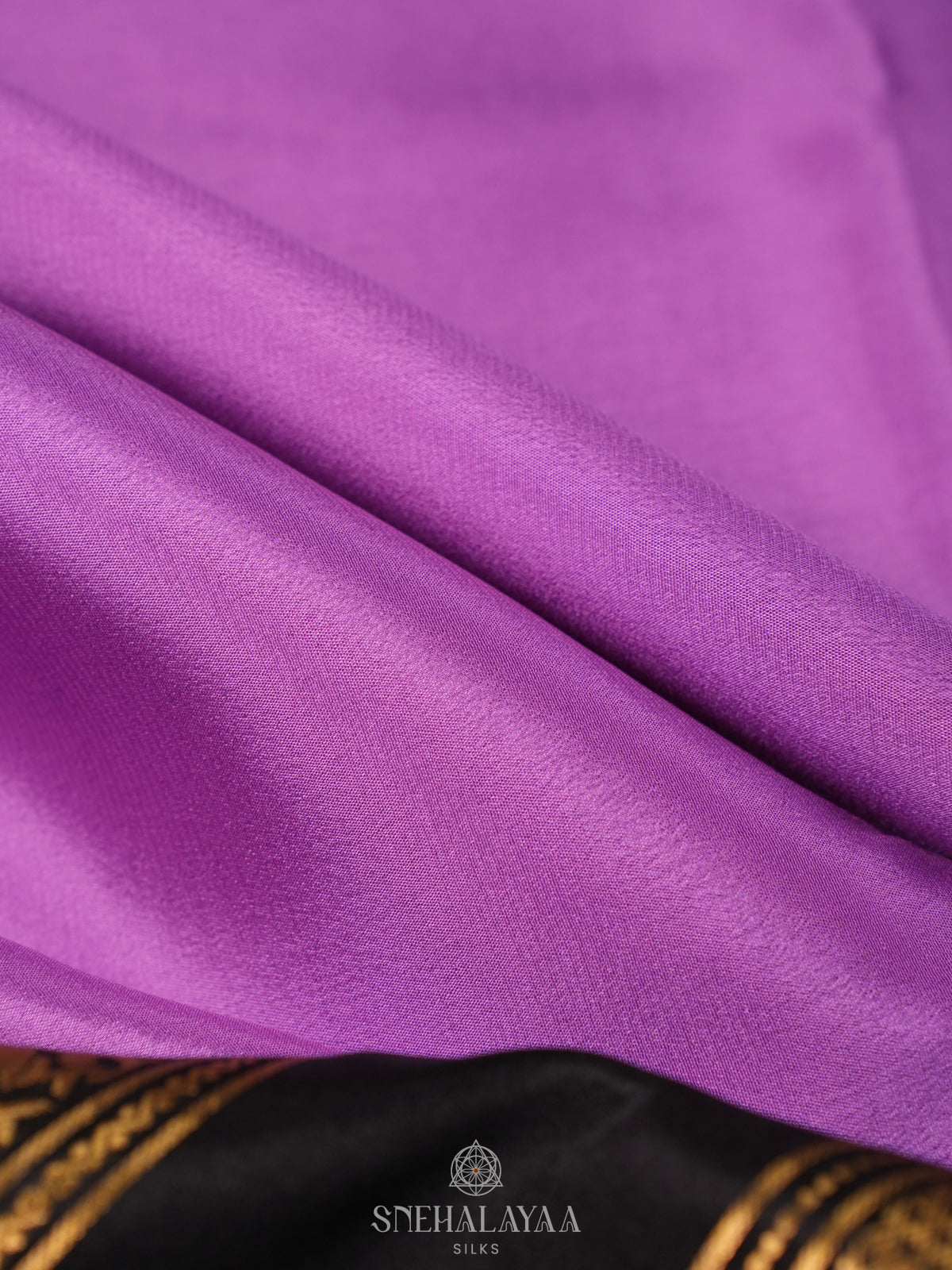 Orchid  Mysore Crepe Silk Saree