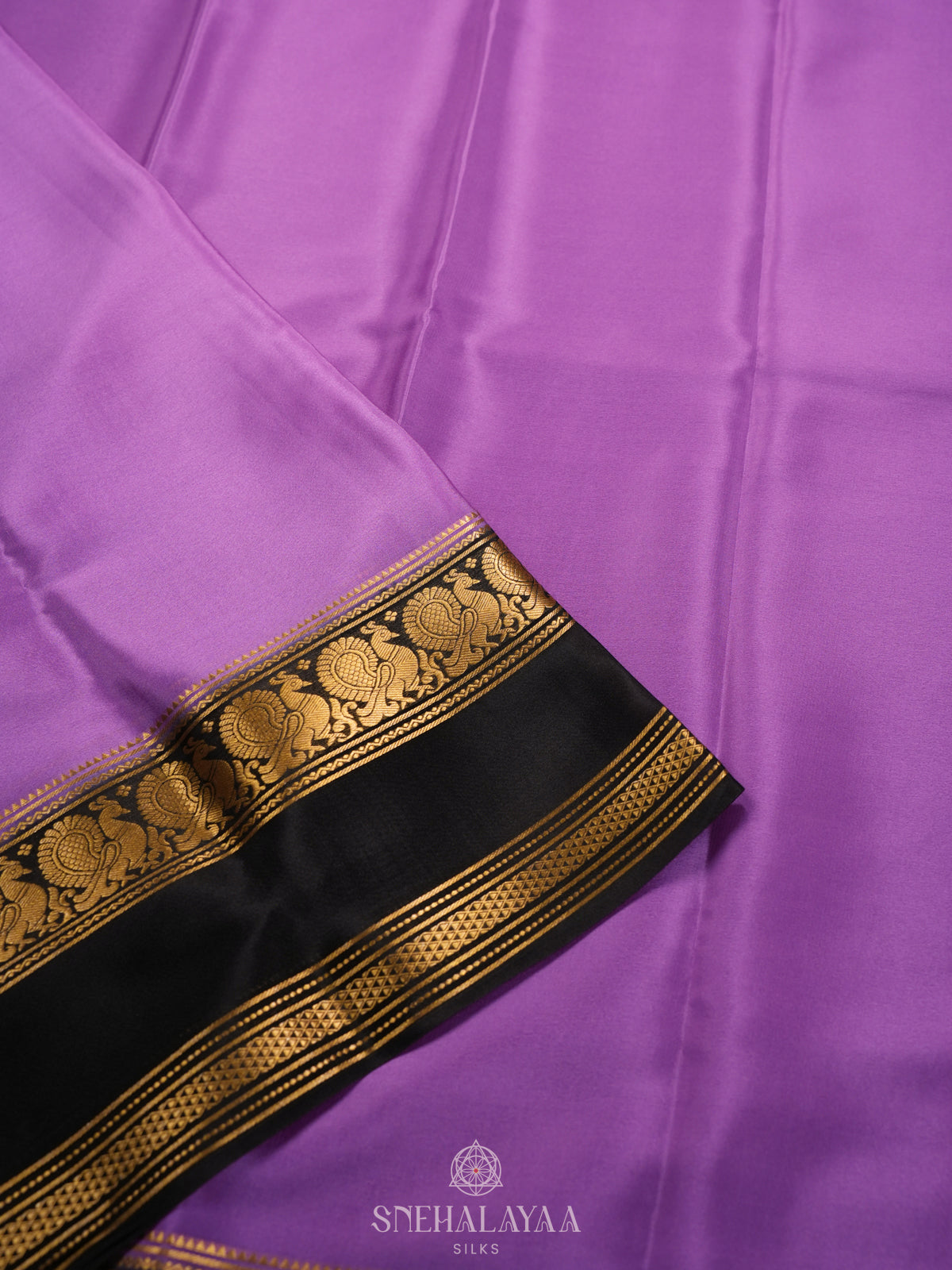 Orchid  Mysore Crepe Silk Saree