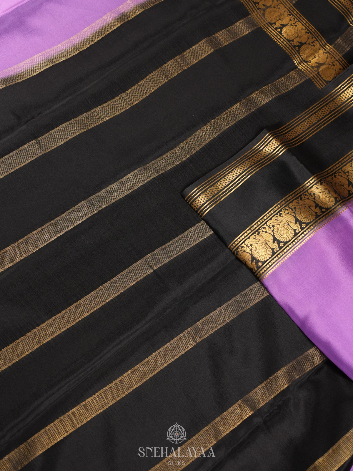 Orchid  Mysore Crepe Silk Saree