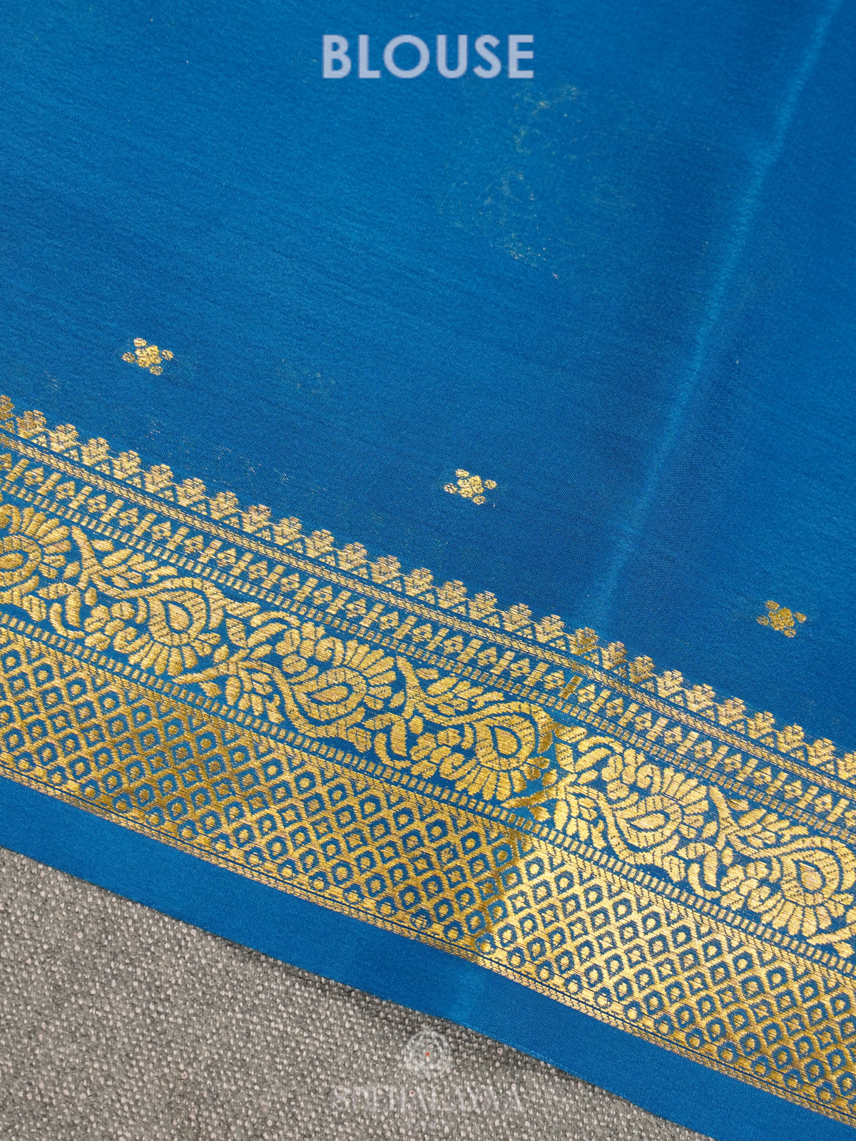 Dark Purple Mysore Crepe Silk Saree