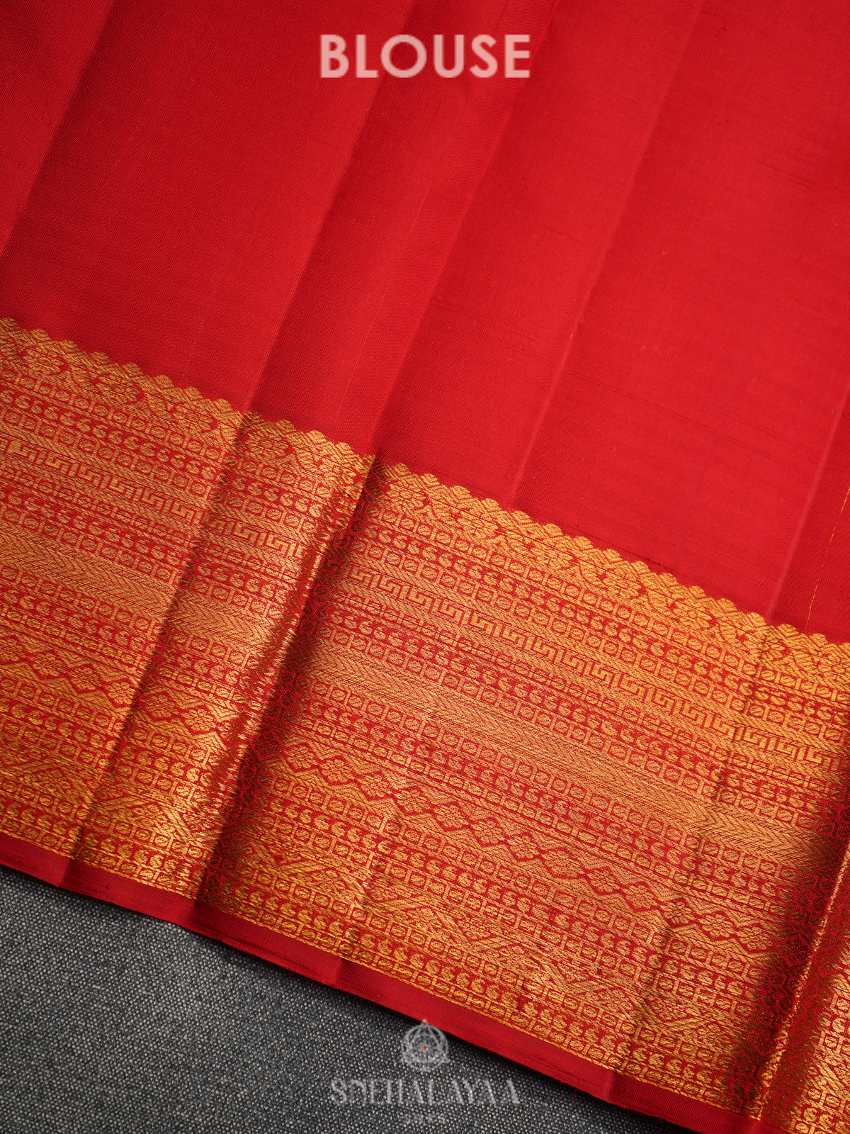 Yellow Kanjivaram Silk Saree