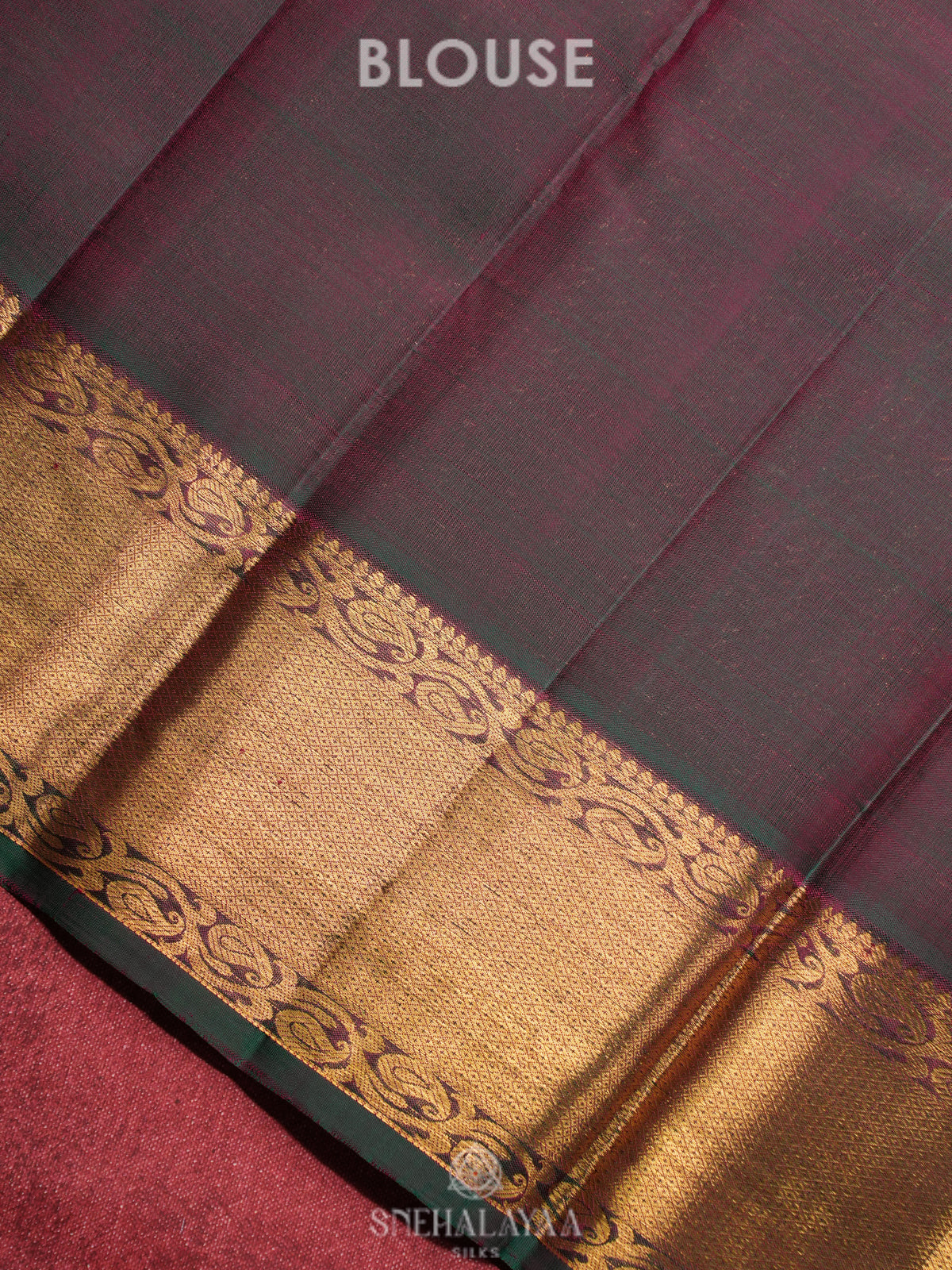 Mustard Yellow Kanjivaram Silk Saree