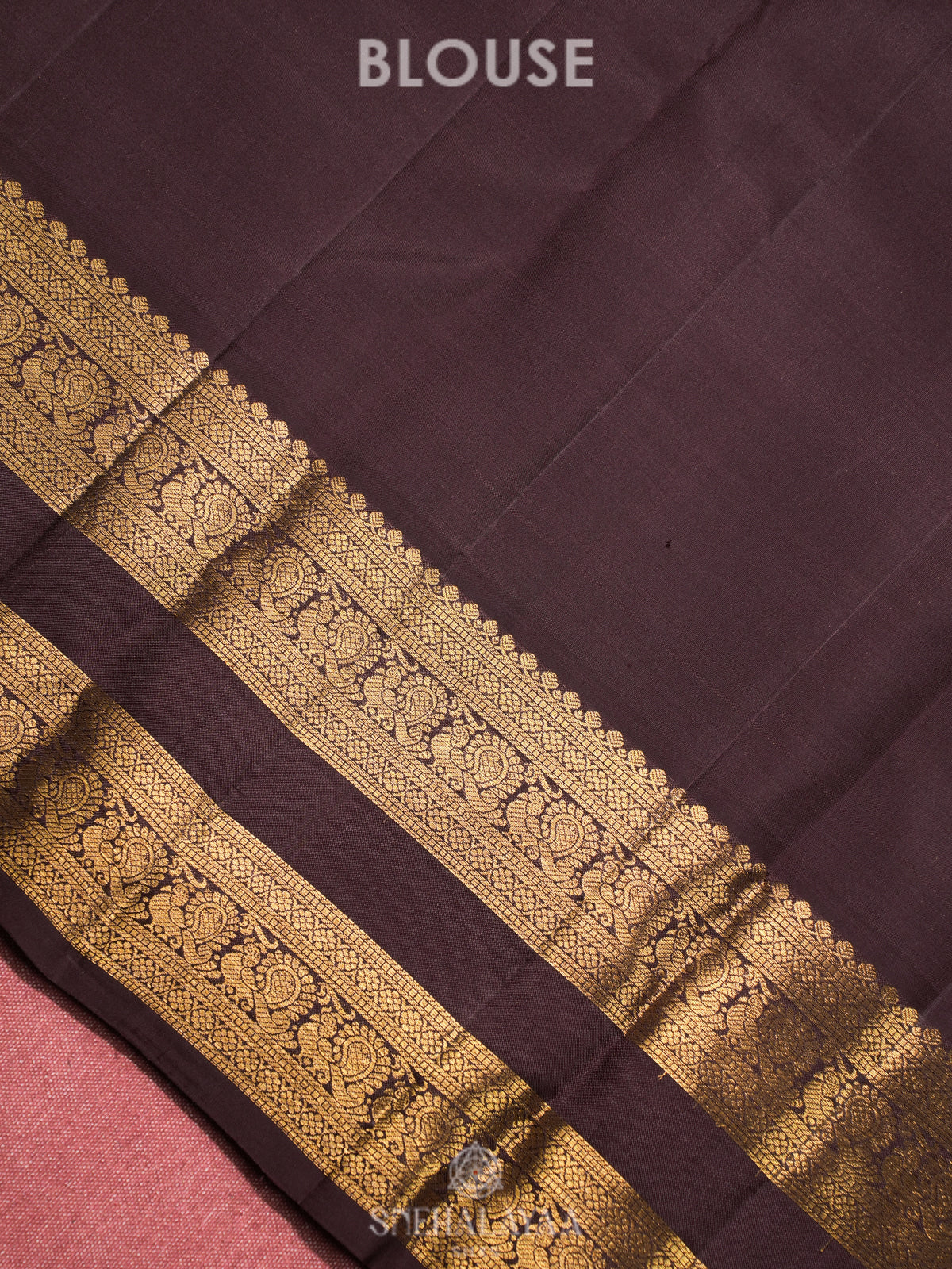 Forest Green Kanjivaram Silk Saree