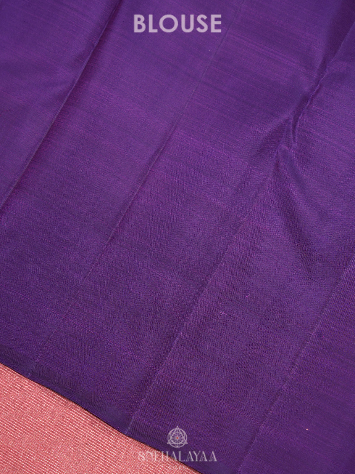 Lilac Kanjivaram Silk Saree