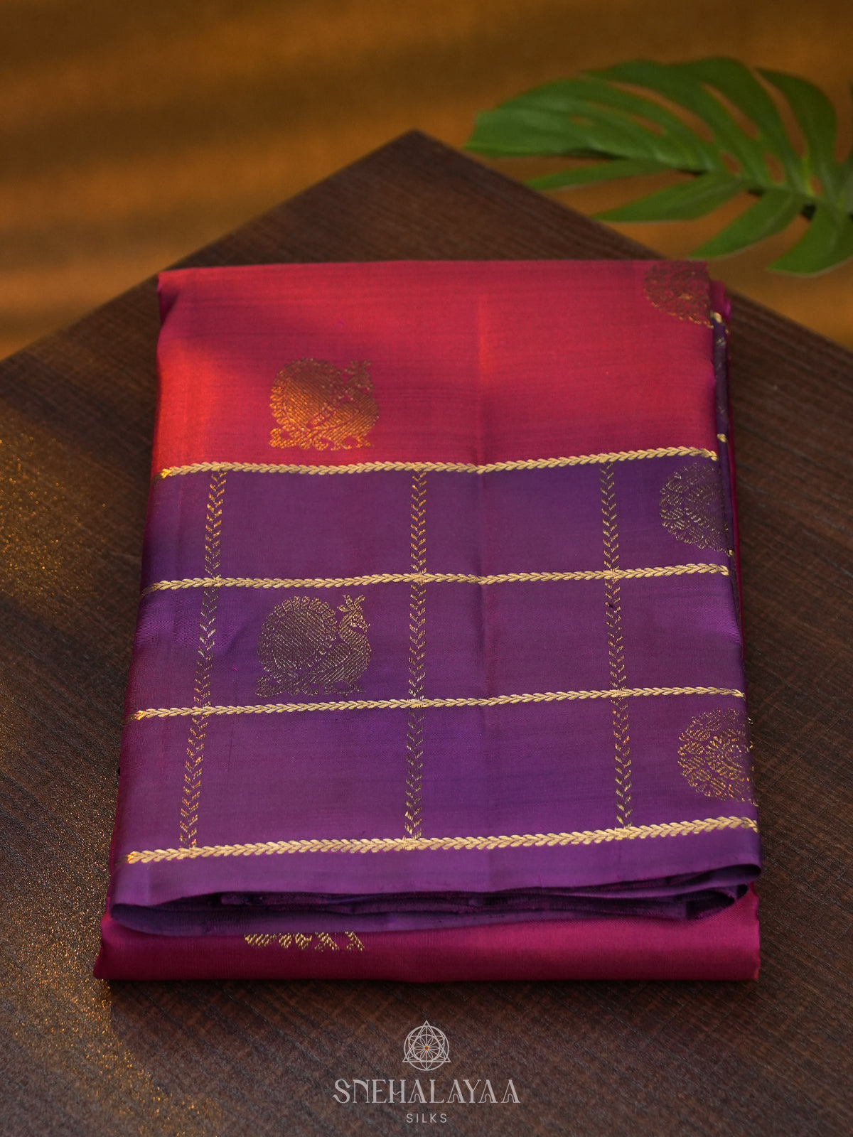 Pink Kanjivaram Silk Saree
