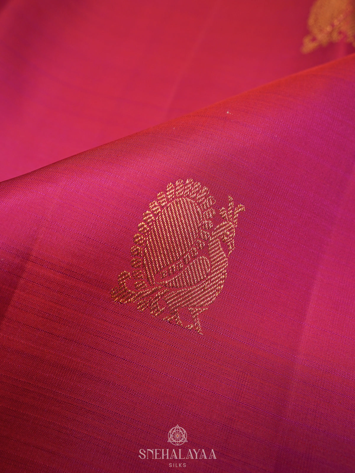 Pink Kanjivaram Silk Saree
