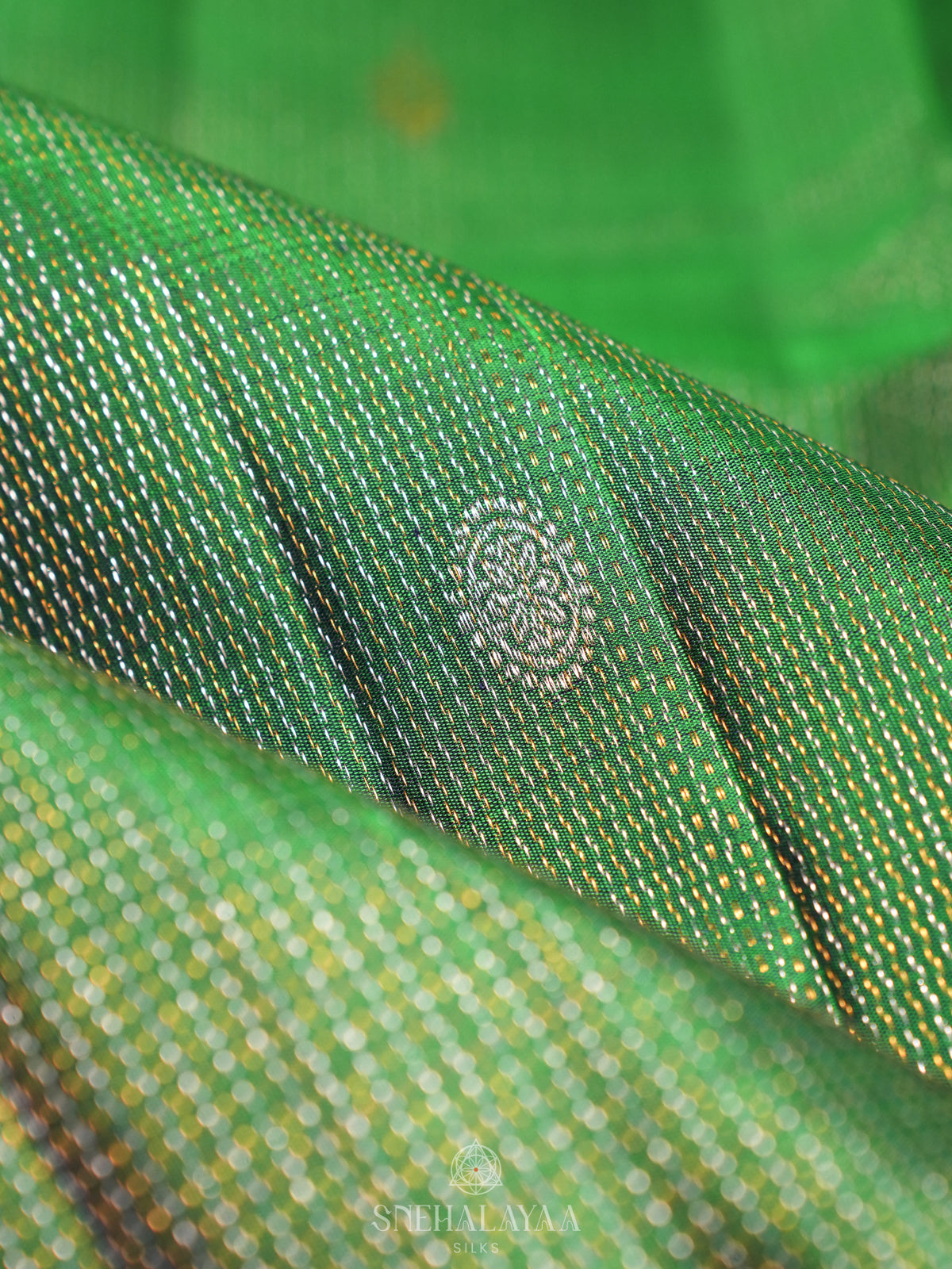 Green Kanjivaram Silk Saree
